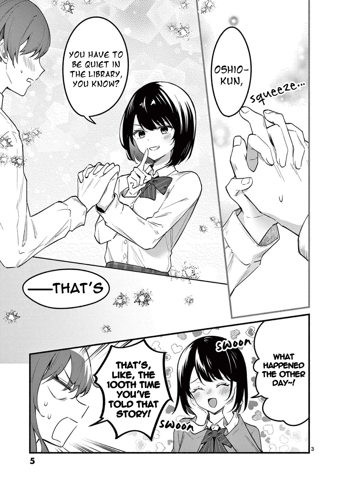 Shiotaiou no Sato-san ga Ore ni dake Amai - Chapter 68 - Page 3