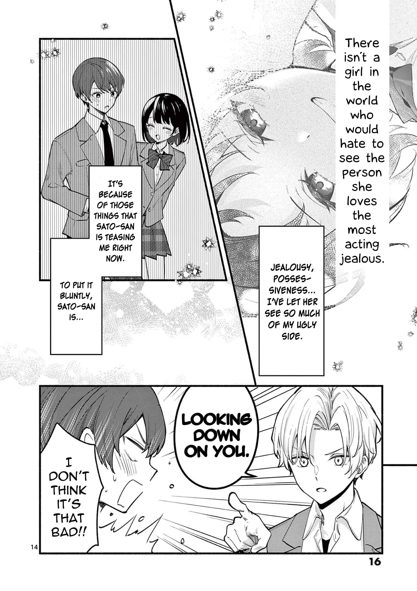 Shiotaiou no Sato-san ga Ore ni dake Amai - Chapter 68 - Page 14