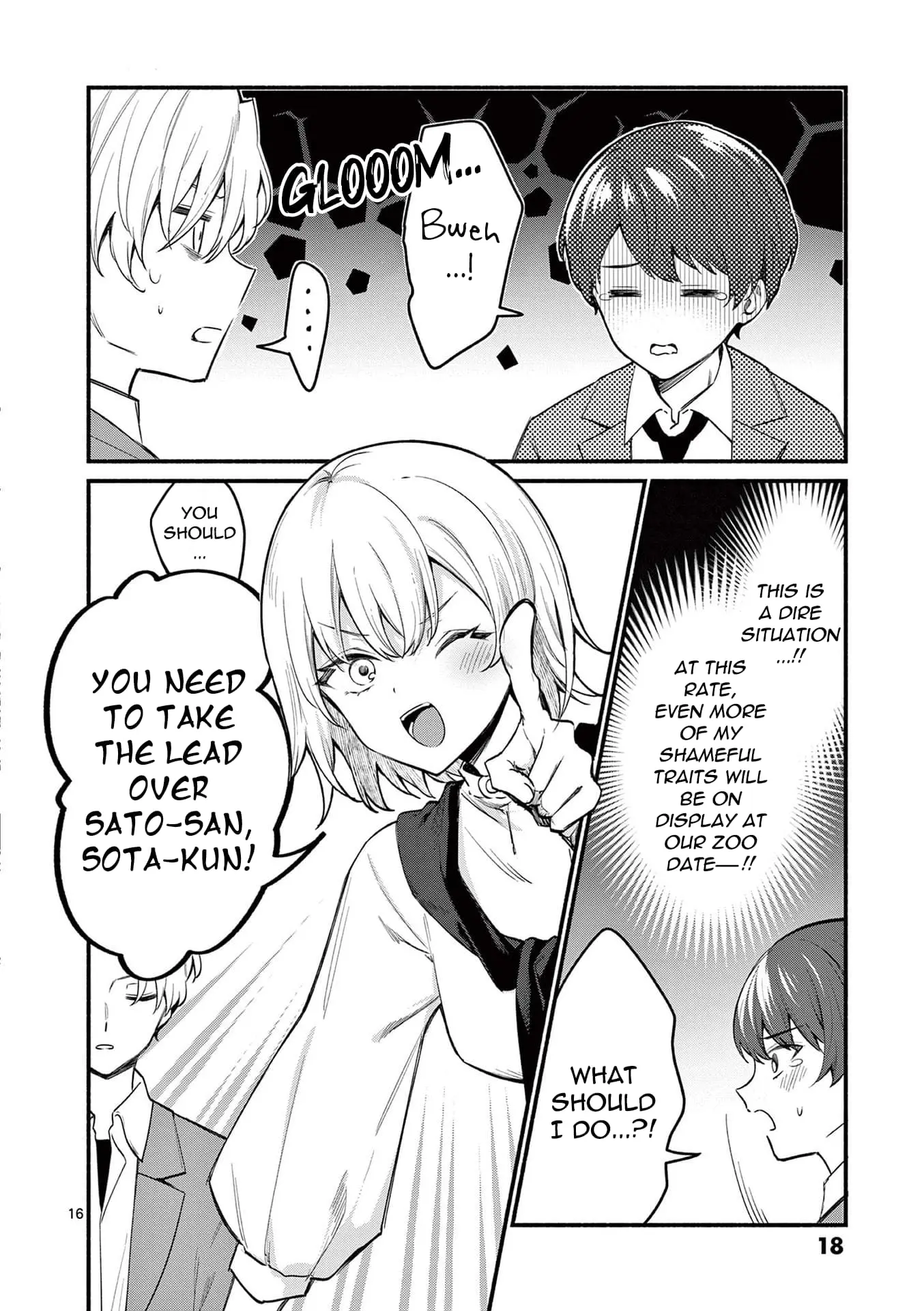 Shiotaiou no Sato-san ga Ore ni dake Amai - Chapter 68 - Page 16