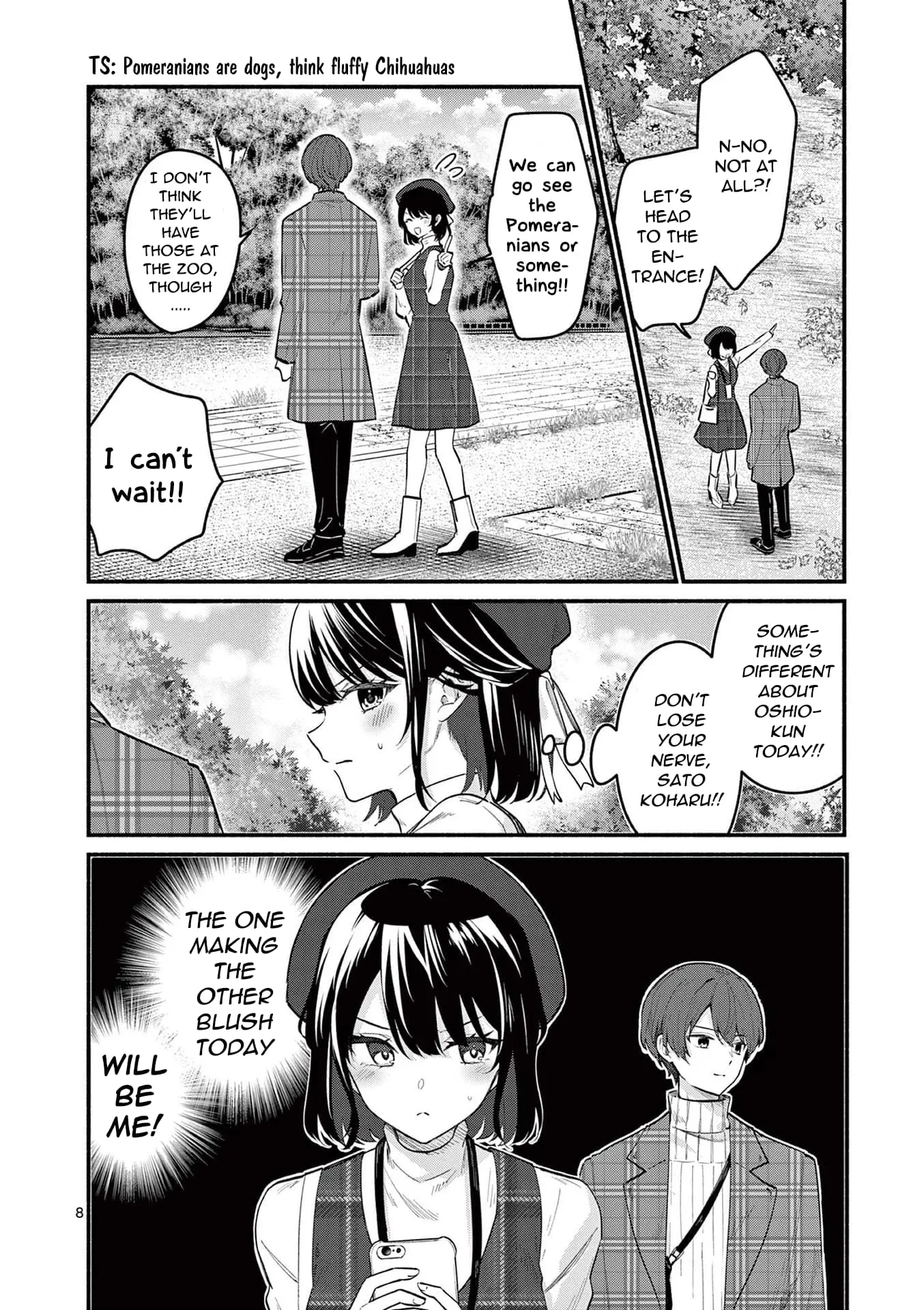 Shiotaiou no Sato-san ga Ore ni dake Amai - Chapter 69 - Page 8