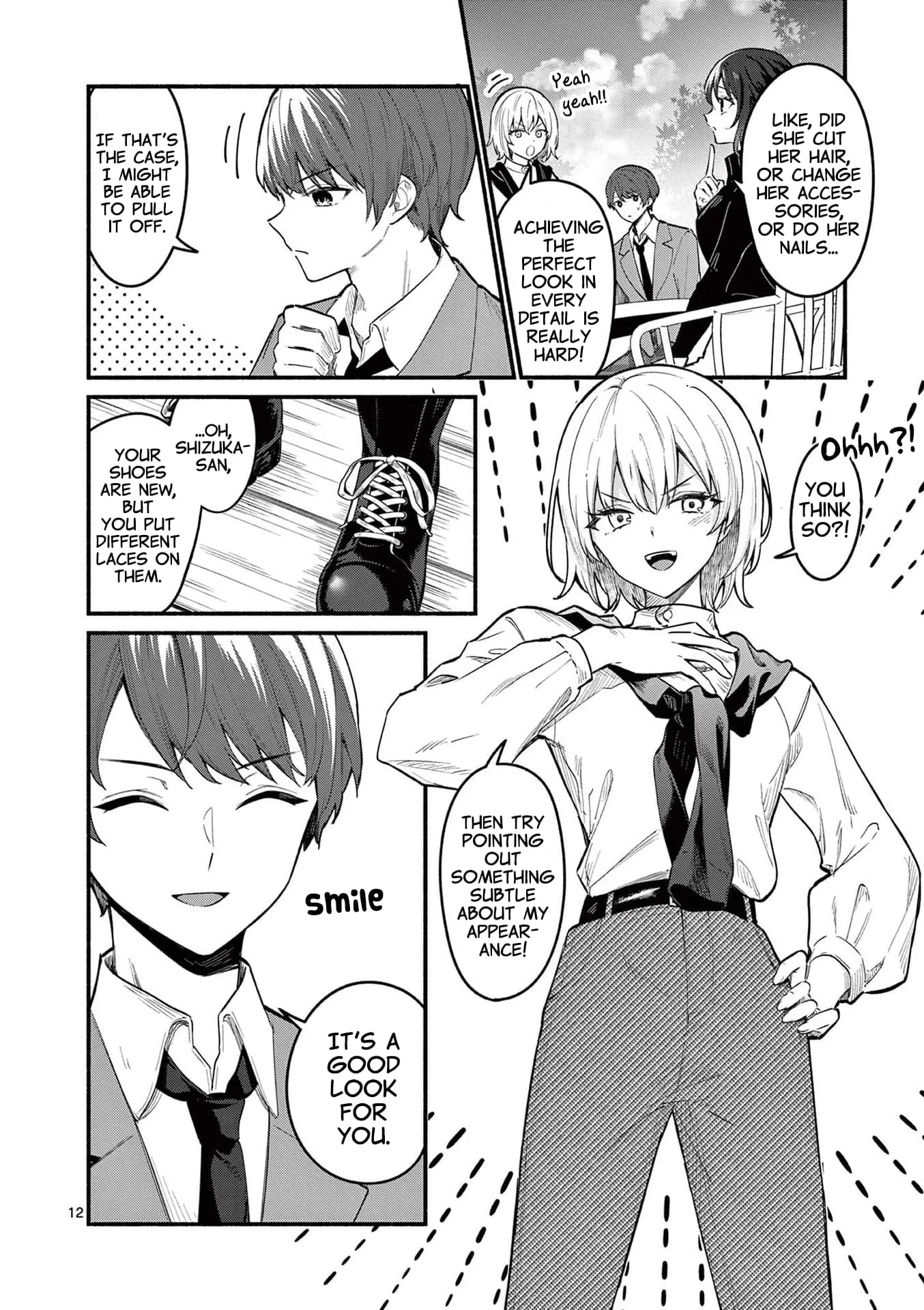 Shiotaiou no Sato-san ga Ore ni dake Amai - Chapter 69 - Page 12