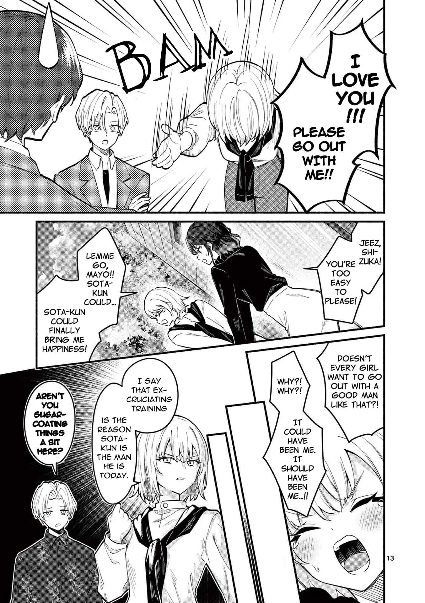 Shiotaiou no Sato-san ga Ore ni dake Amai - Chapter 69 - Page 13