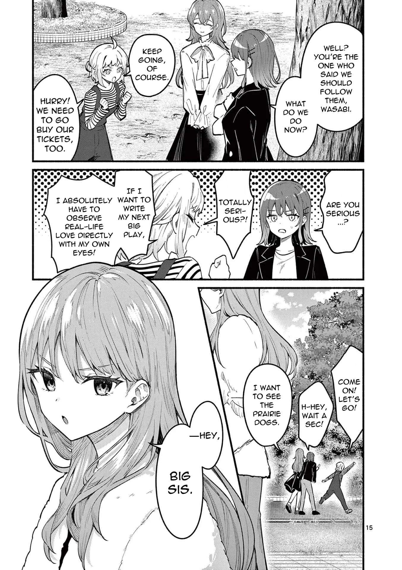 Shiotaiou no Sato-san ga Ore ni dake Amai - Chapter 69 - Page 15