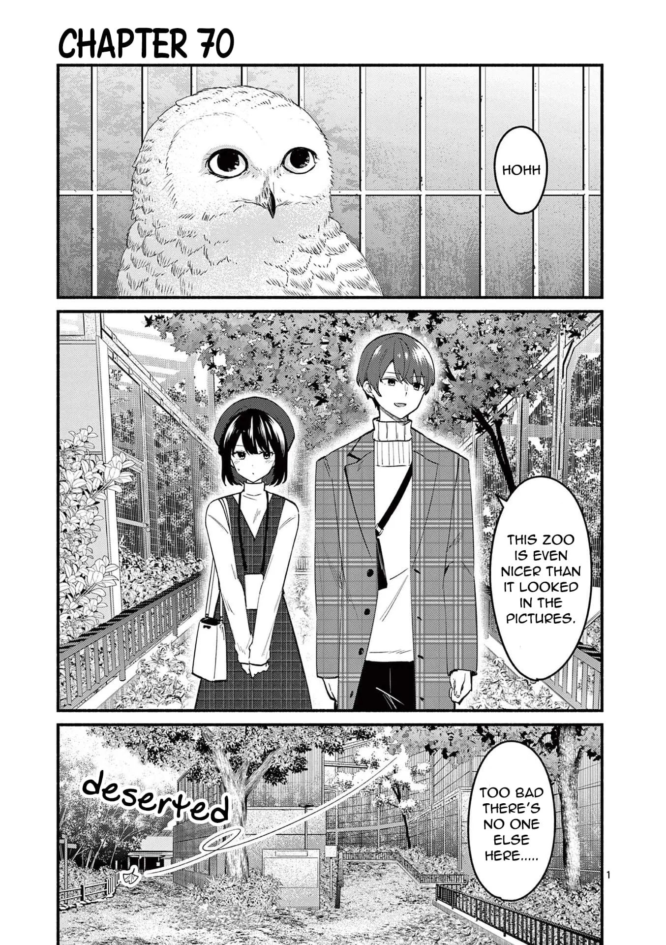 Shiotaiou no Sato-san ga Ore ni dake Amai - Chapter 70 - Page 1