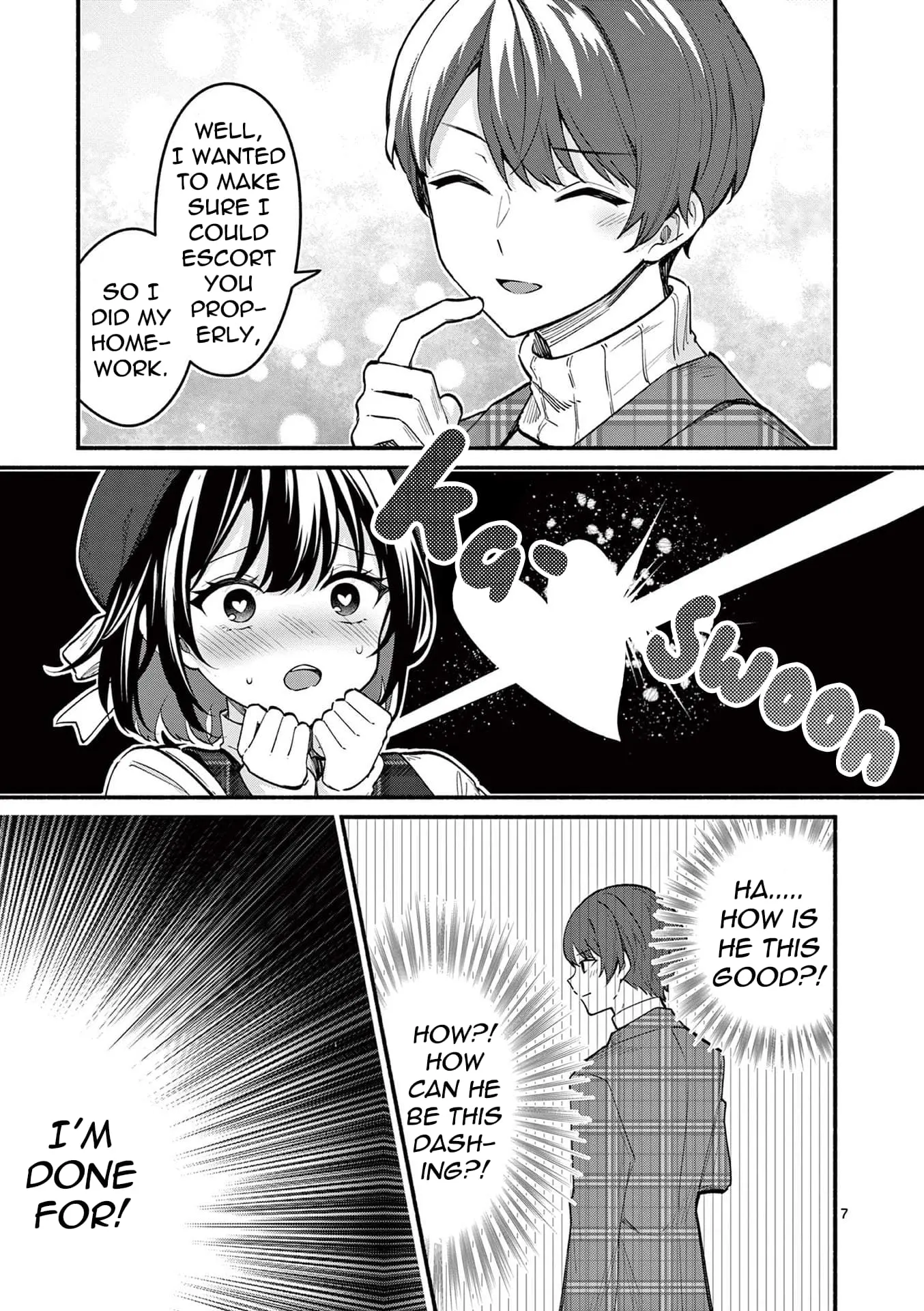 Shiotaiou no Sato-san ga Ore ni dake Amai - Chapter 70 - Page 7