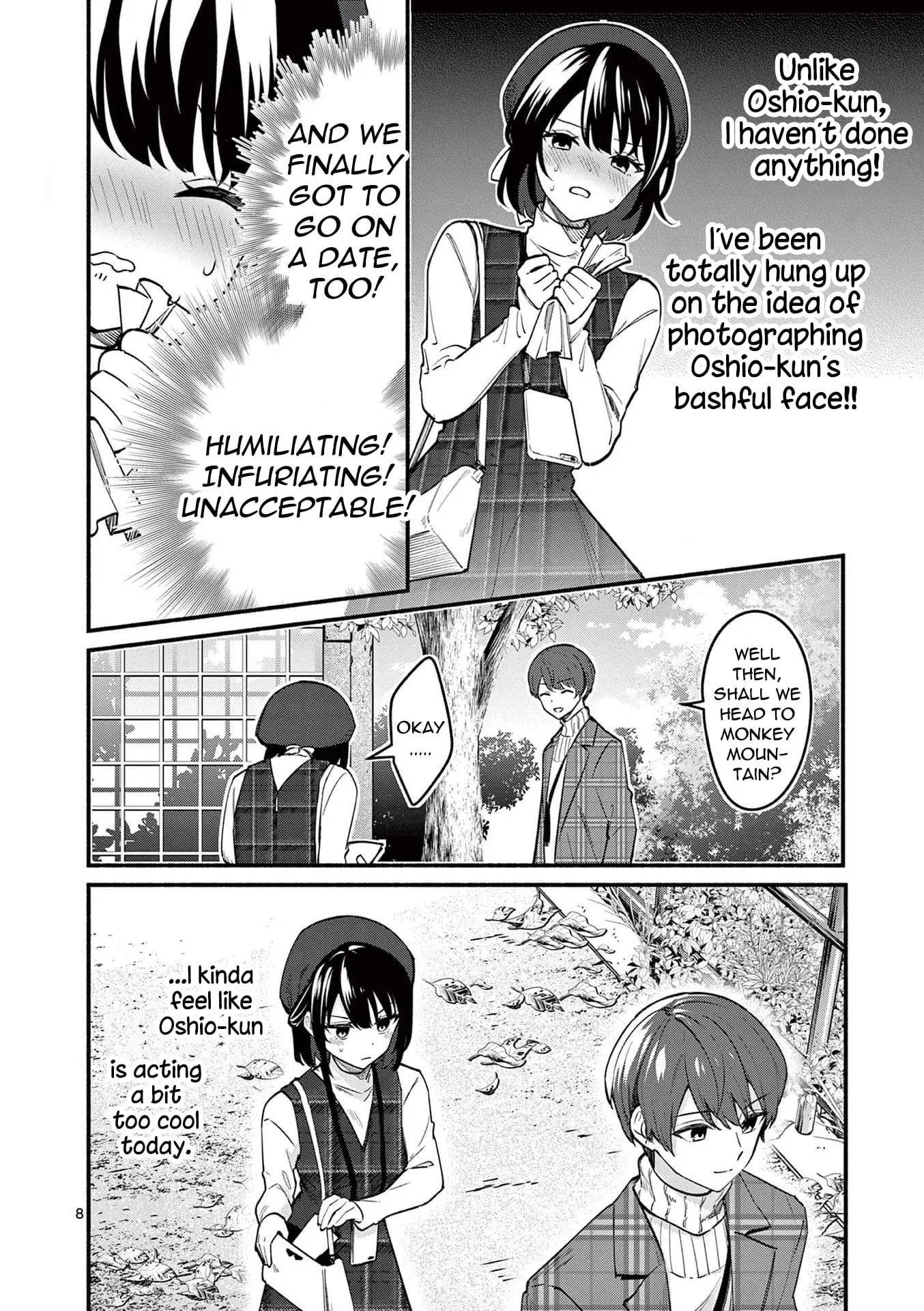 Shiotaiou no Sato-san ga Ore ni dake Amai - Chapter 70 - Page 8