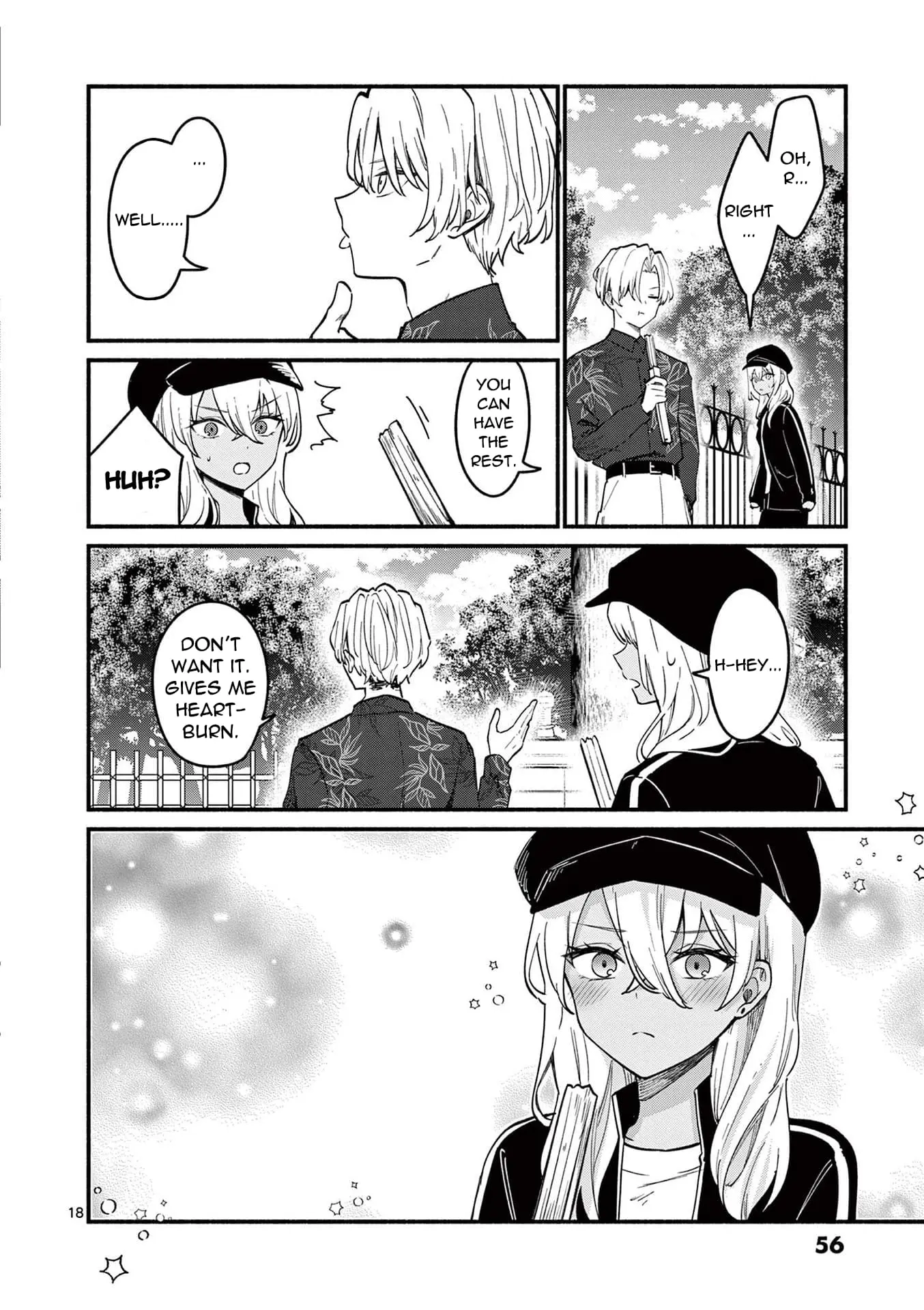 Shiotaiou no Sato-san ga Ore ni dake Amai - Chapter 70 - Page 18