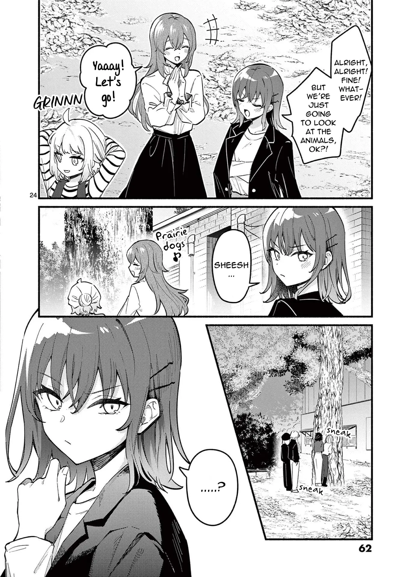 Shiotaiou no Sato-san ga Ore ni dake Amai - Chapter 70 - Page 24