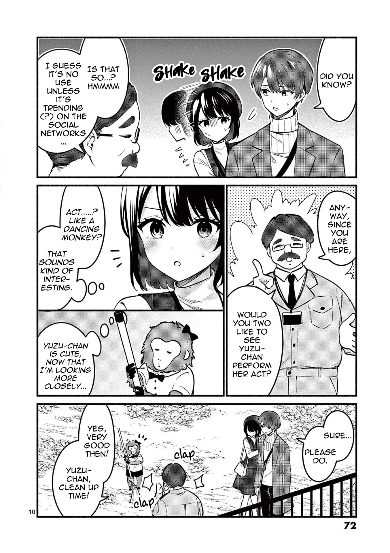 Shiotaiou no Sato-san ga Ore ni dake Amai - Chapter 71 - Page 10