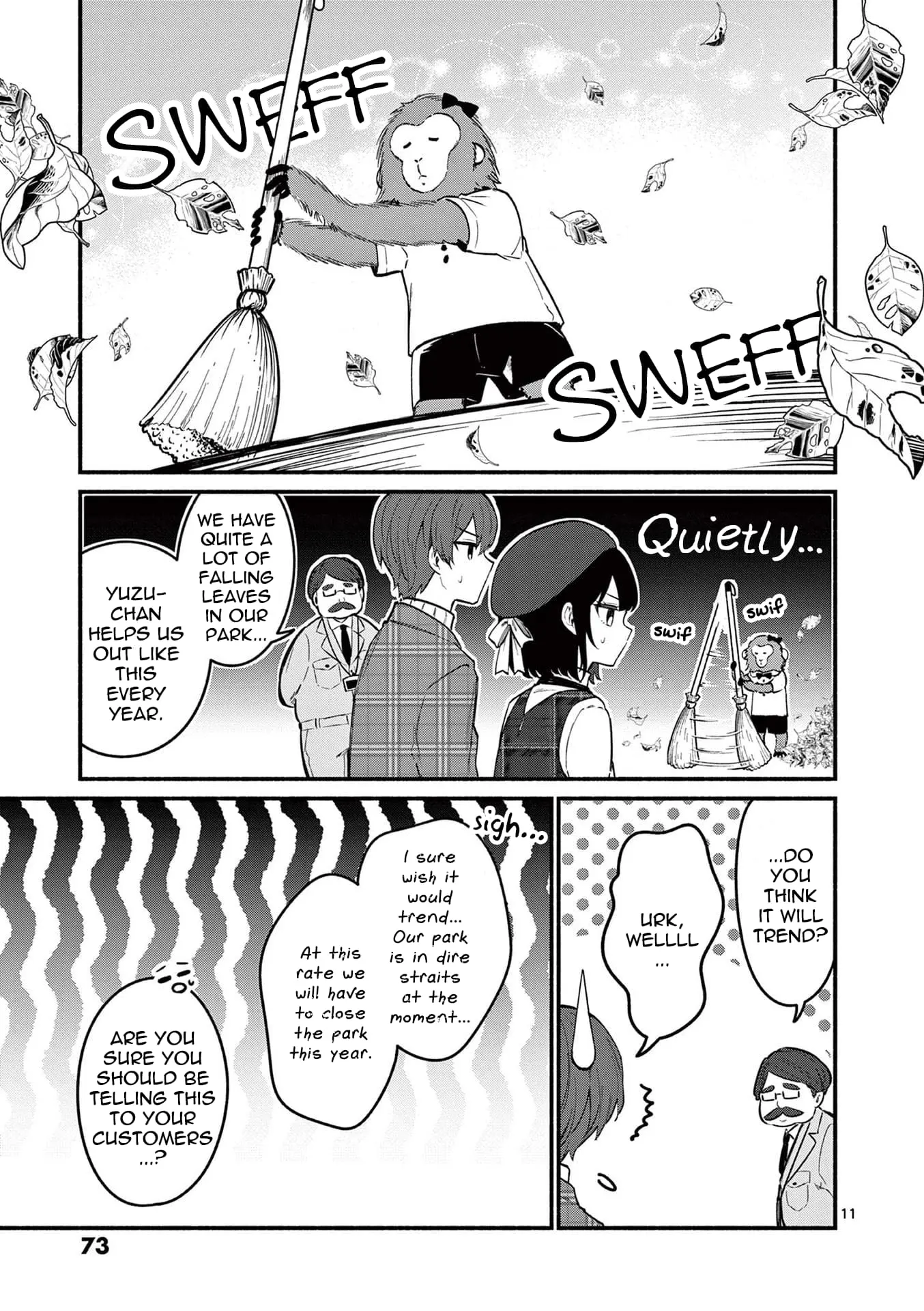 Shiotaiou no Sato-san ga Ore ni dake Amai - Chapter 71 - Page 11