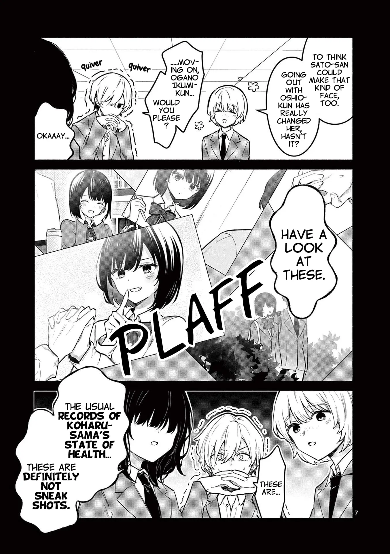 Shiotaiou no Sato-san ga Ore ni dake Amai - Chapter 72 - Page 7