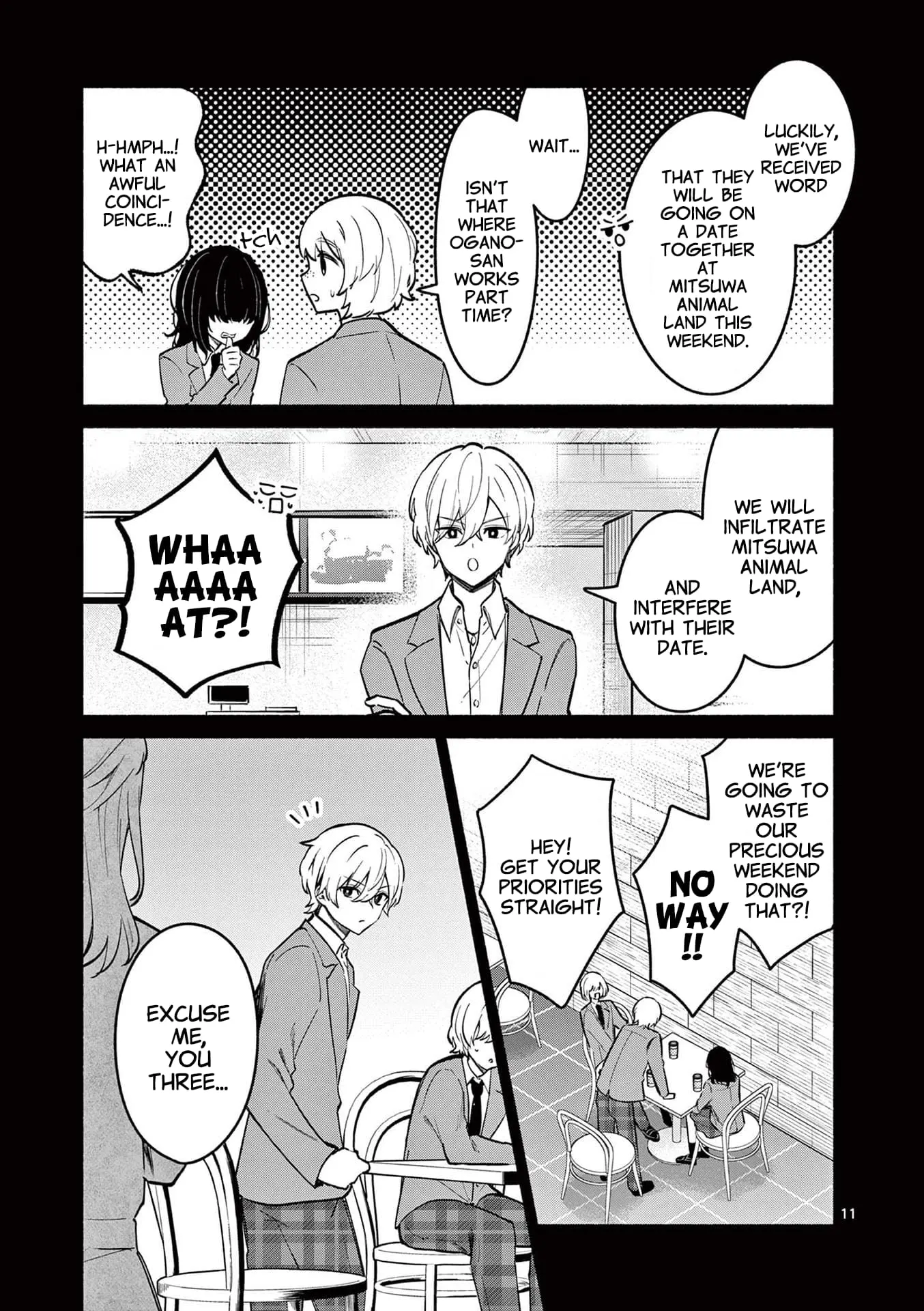 Shiotaiou no Sato-san ga Ore ni dake Amai - Chapter 72 - Page 11