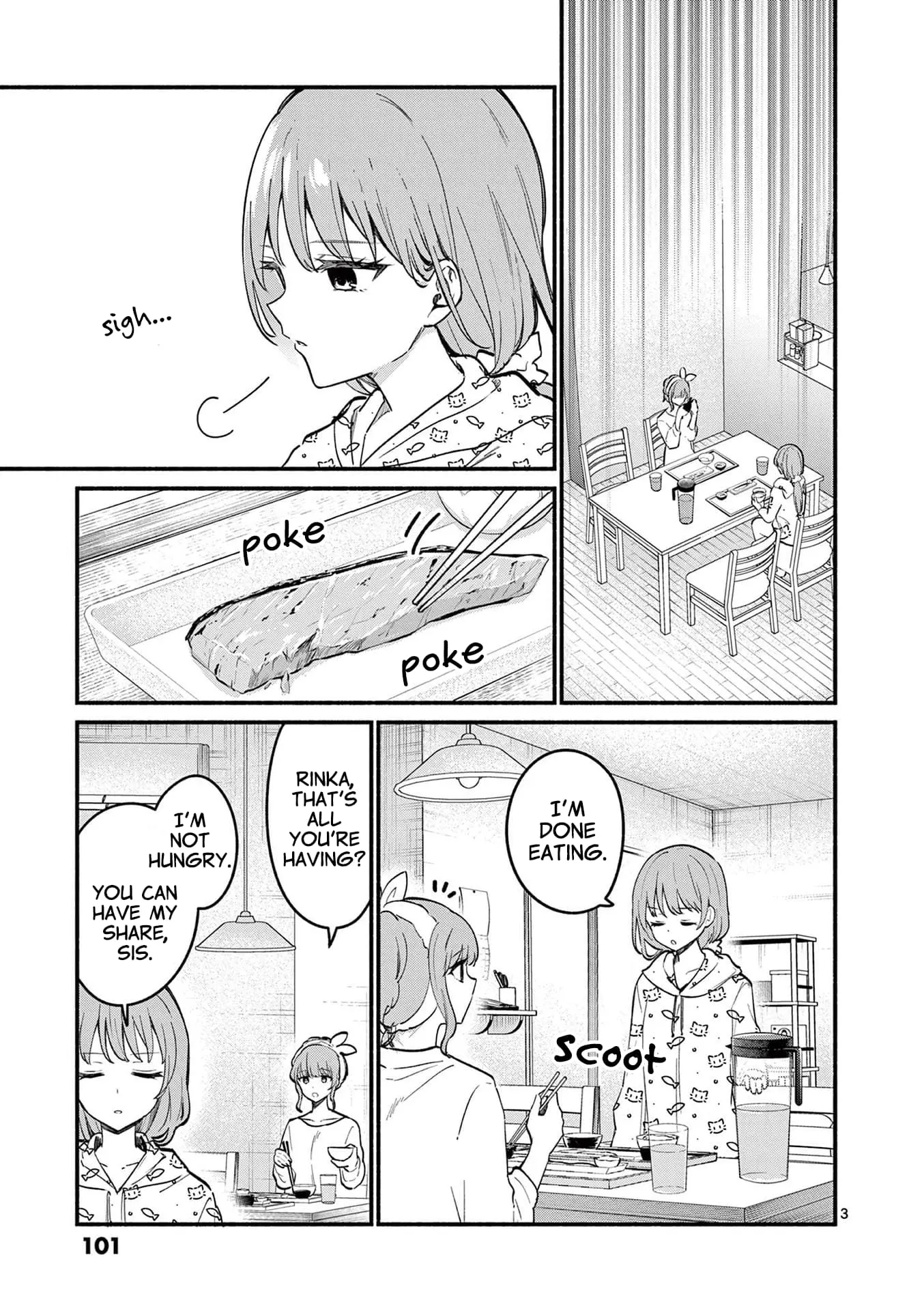 Shiotaiou no Sato-san ga Ore ni dake Amai - Chapter 73 - Page 3