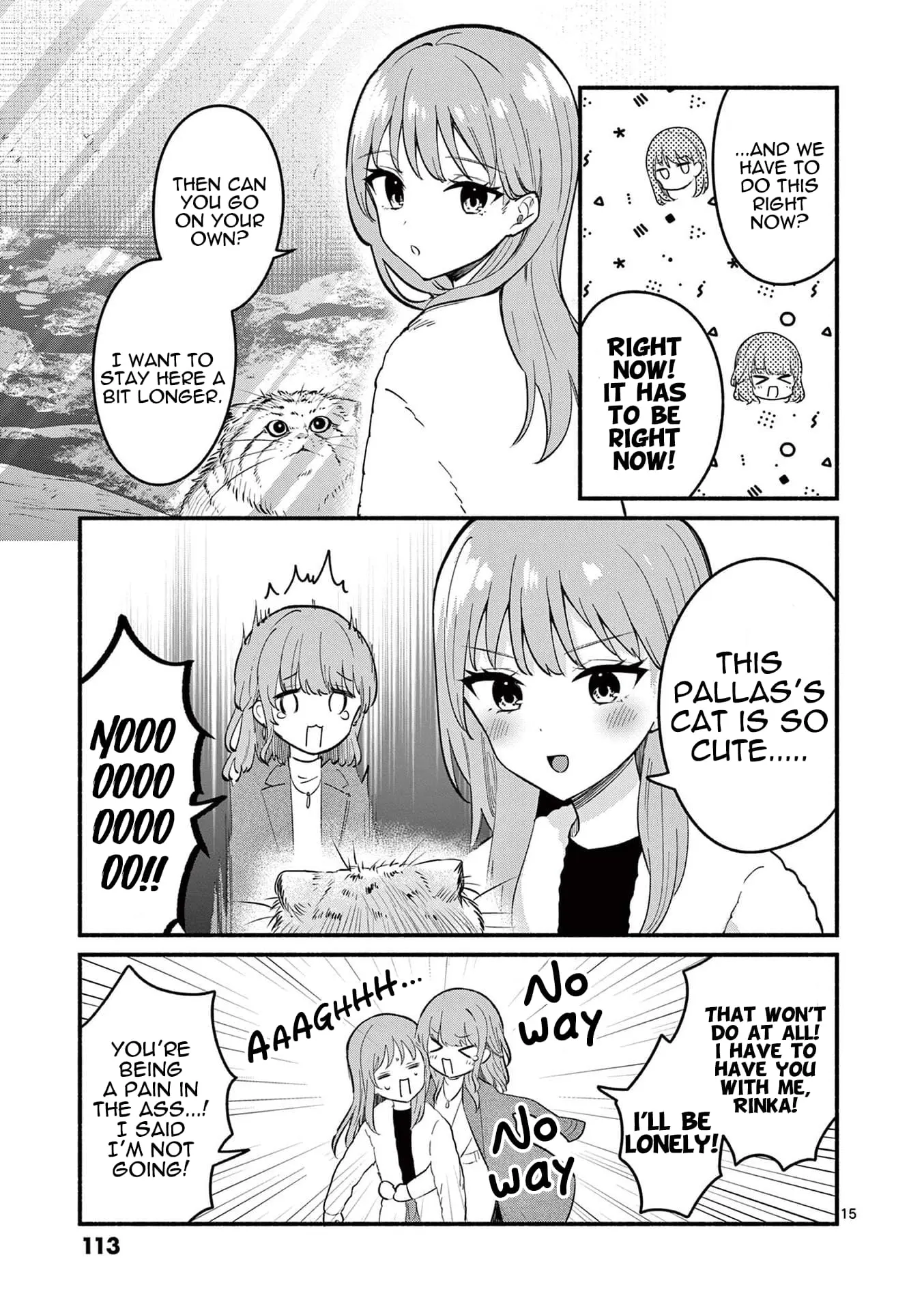 Shiotaiou no Sato-san ga Ore ni dake Amai - Chapter 73 - Page 15