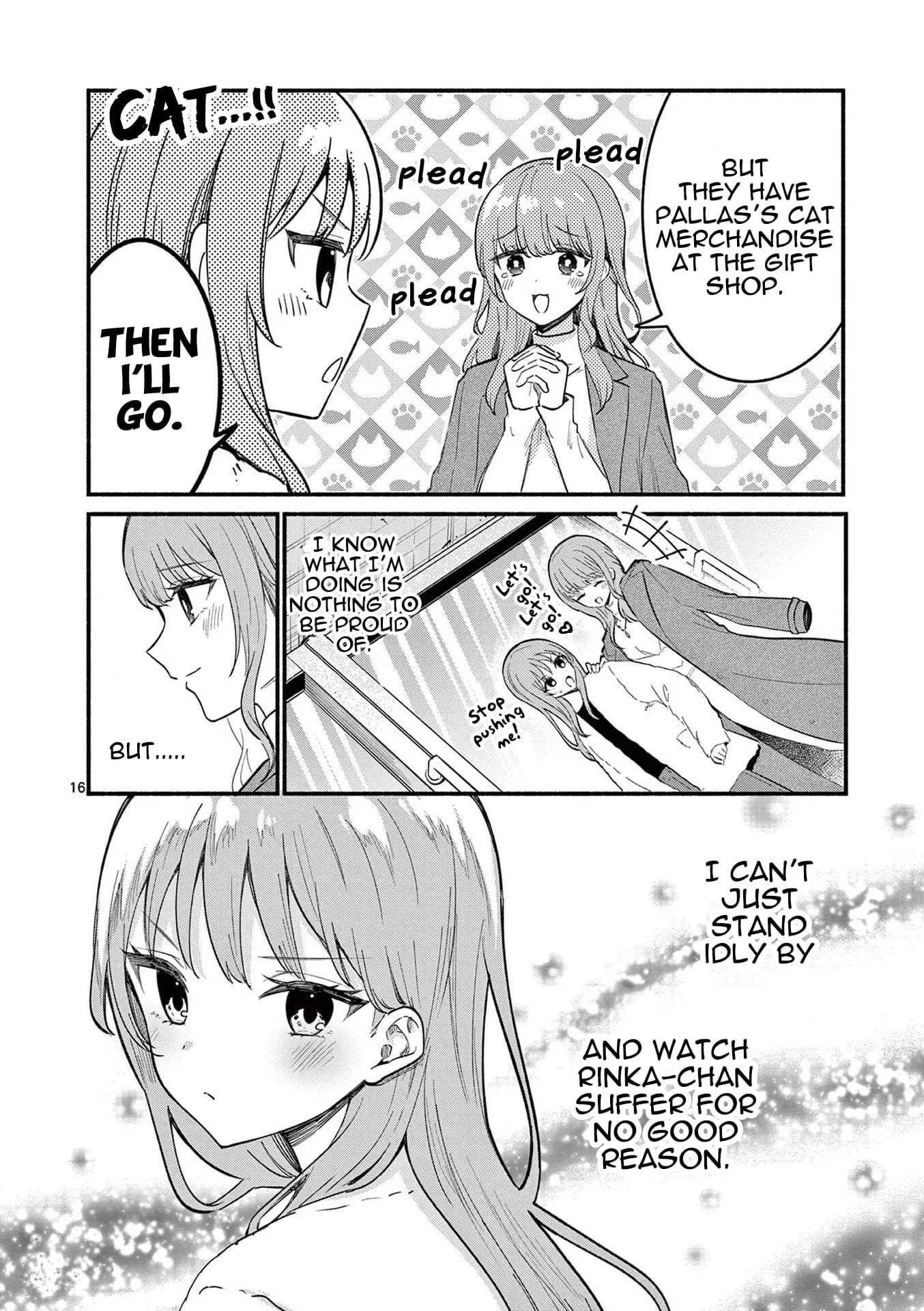 Shiotaiou no Sato-san ga Ore ni dake Amai - Chapter 73 - Page 16