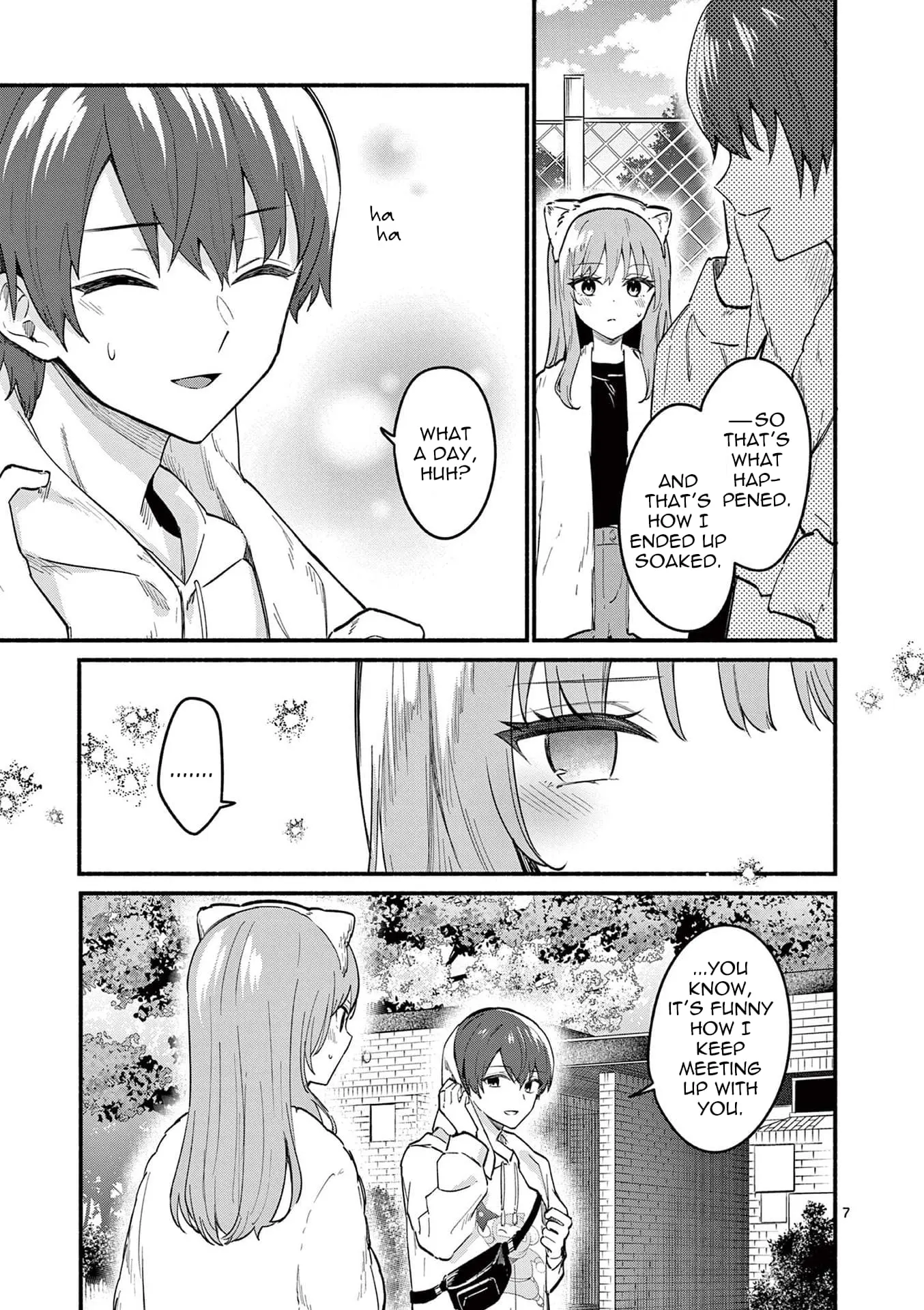 Shiotaiou no Sato-san ga Ore ni dake Amai - Chapter 74 - Page 7