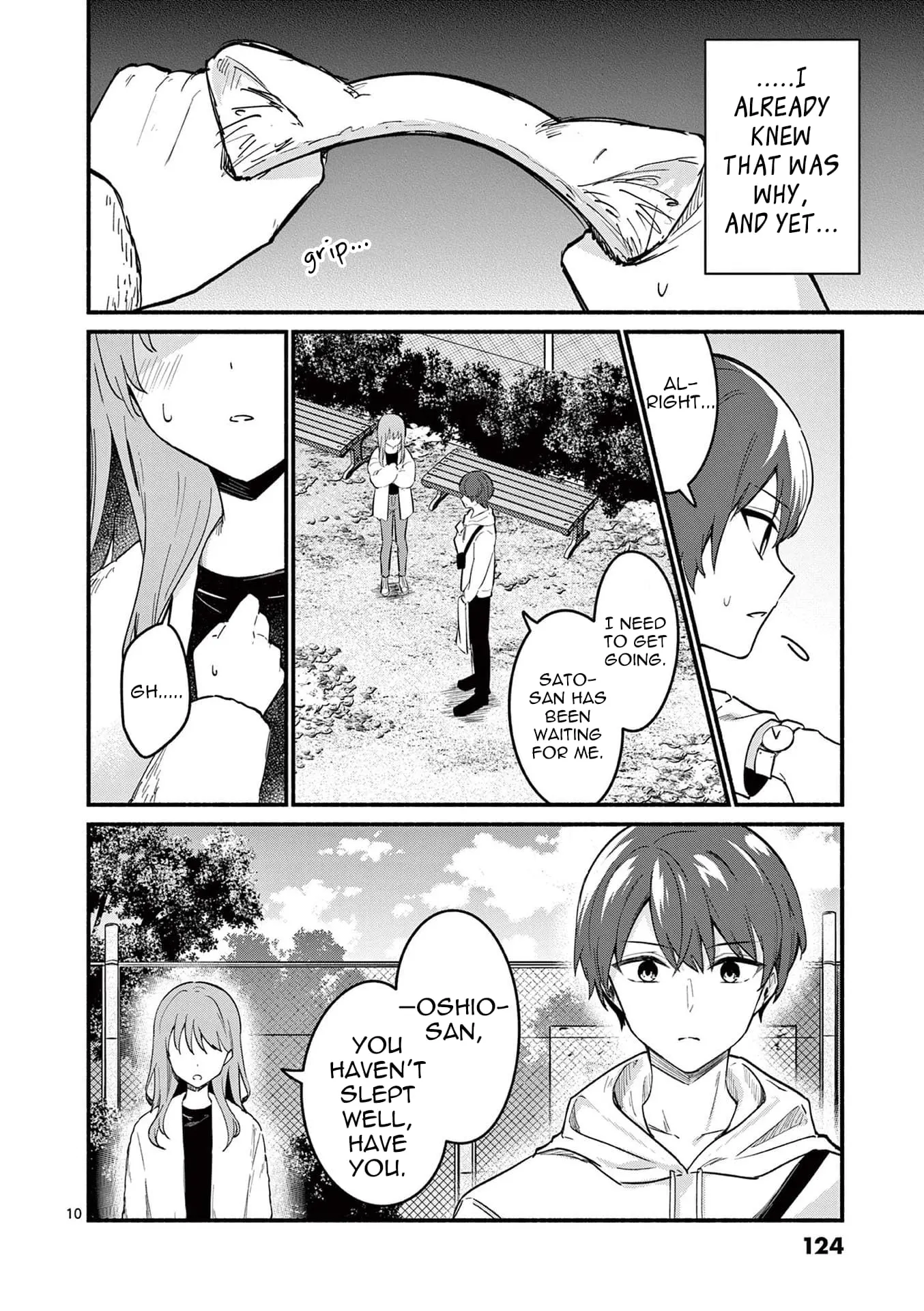 Shiotaiou no Sato-san ga Ore ni dake Amai - Chapter 74 - Page 10