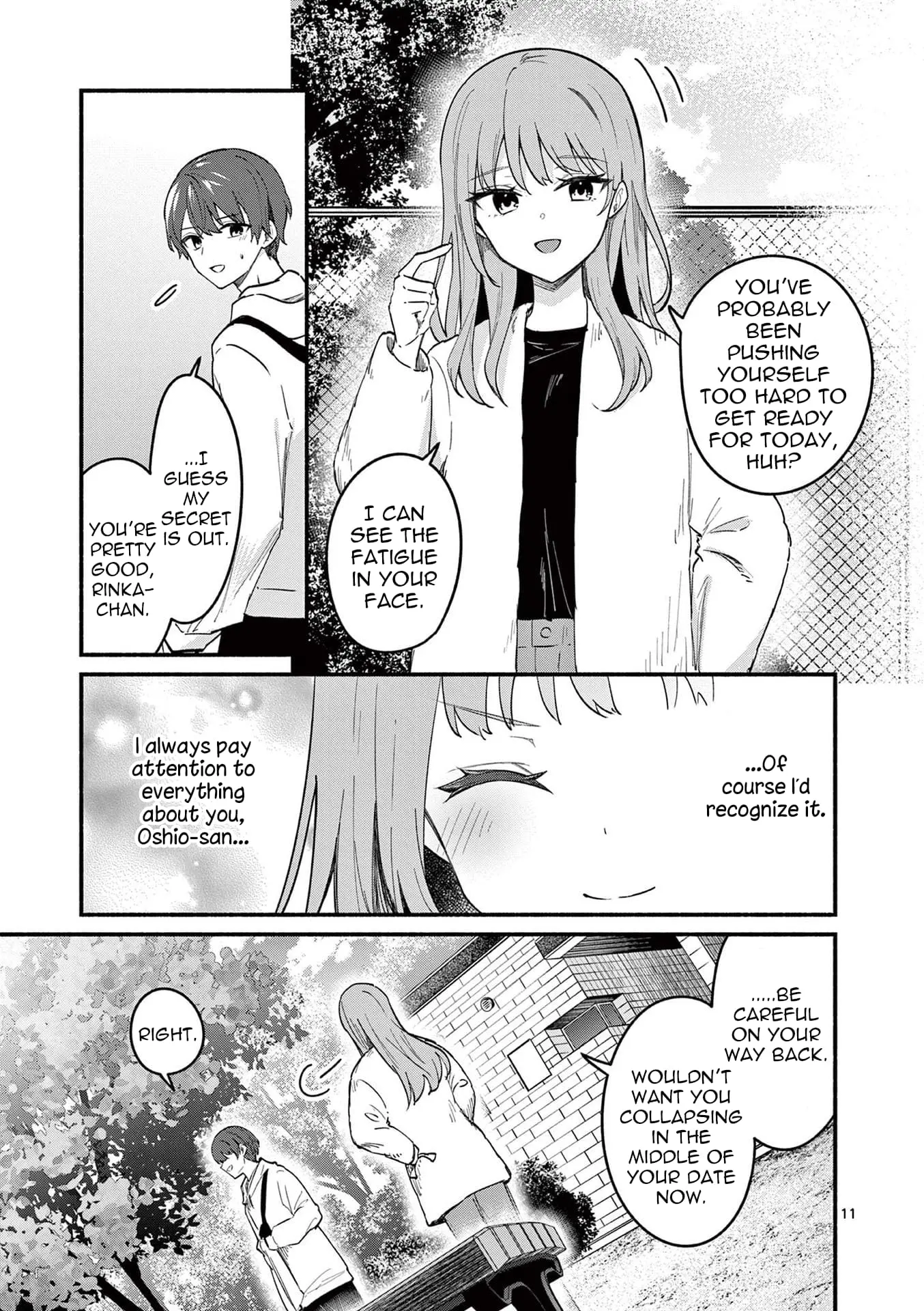 Shiotaiou no Sato-san ga Ore ni dake Amai - Chapter 74 - Page 11