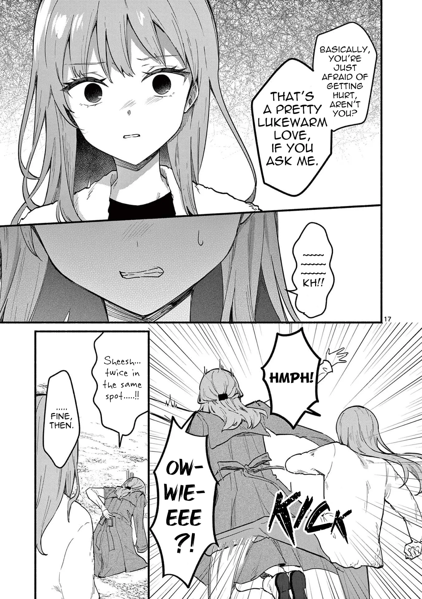 Shiotaiou no Sato-san ga Ore ni dake Amai - Chapter 74 - Page 17