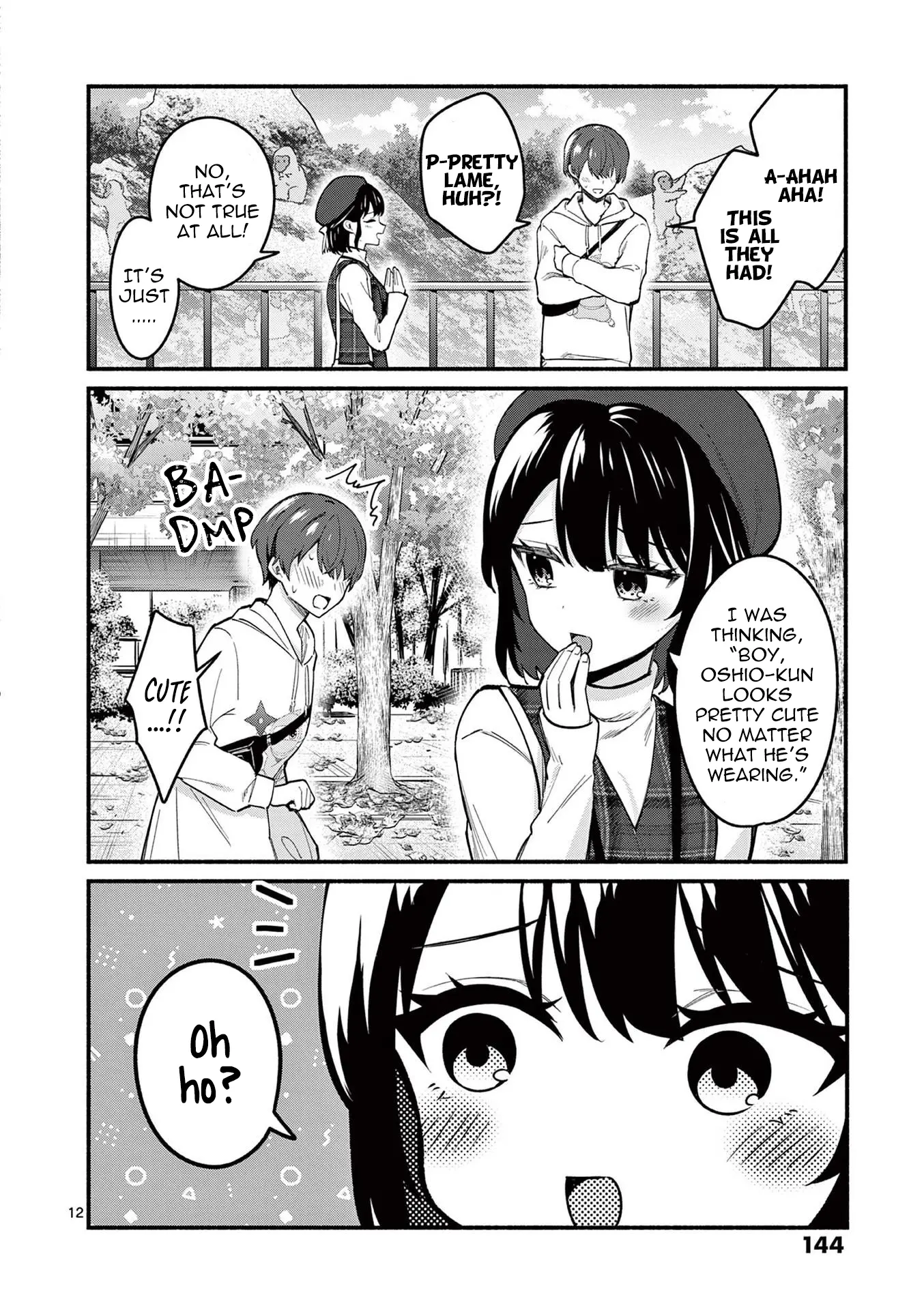 Shiotaiou no Sato-san ga Ore ni dake Amai - Chapter 75 - Page 12
