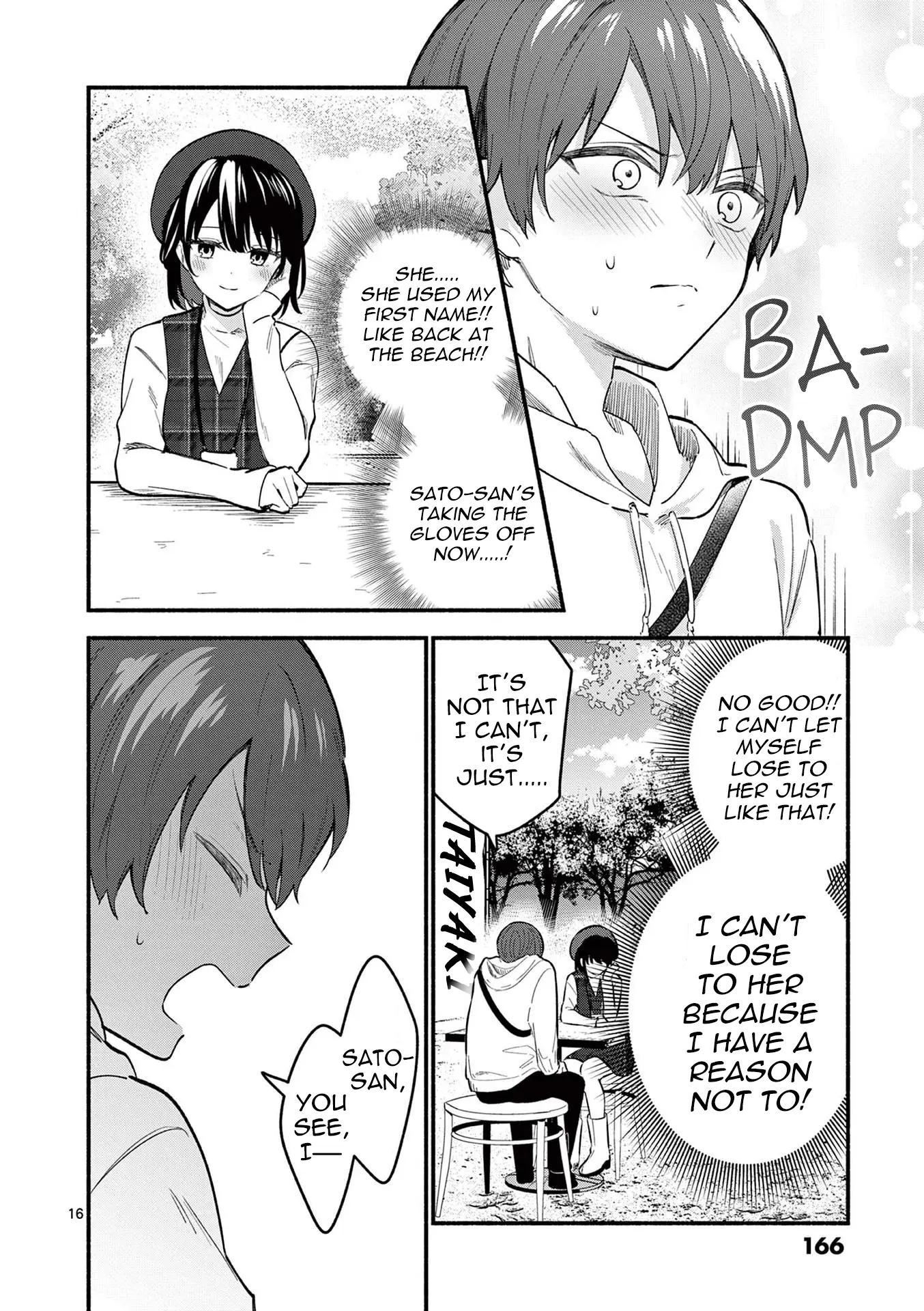 Shiotaiou no Sato-san ga Ore ni dake Amai - Chapter 76 - Page 16