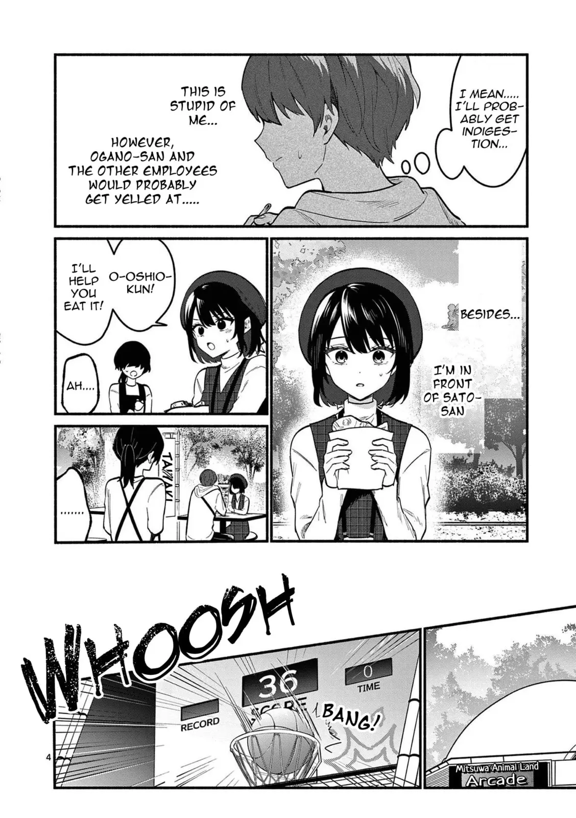 Shiotaiou no Sato-san ga Ore ni dake Amai - Chapter 77 - Page 4