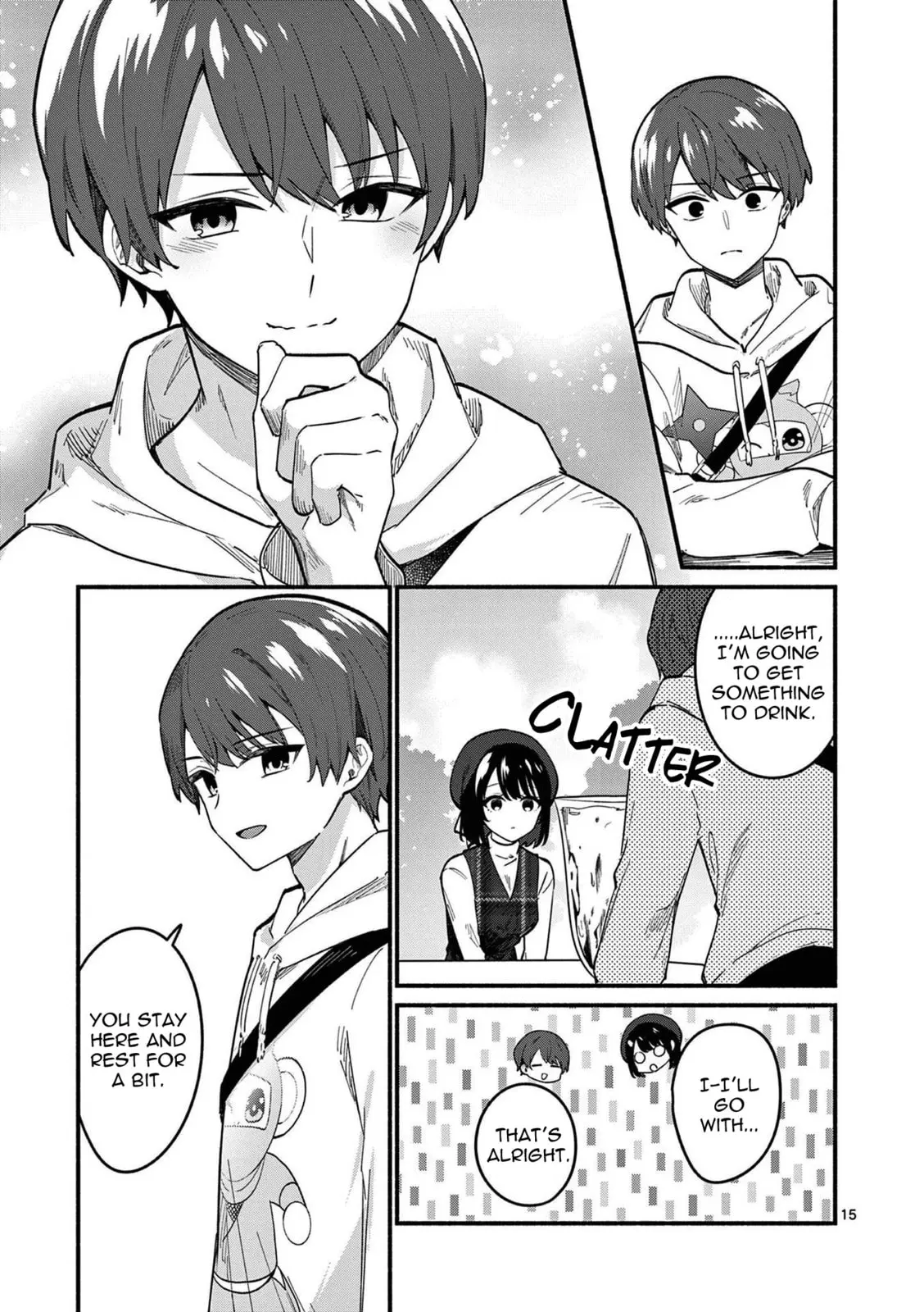 Shiotaiou no Sato-san ga Ore ni dake Amai - Chapter 77 - Page 15