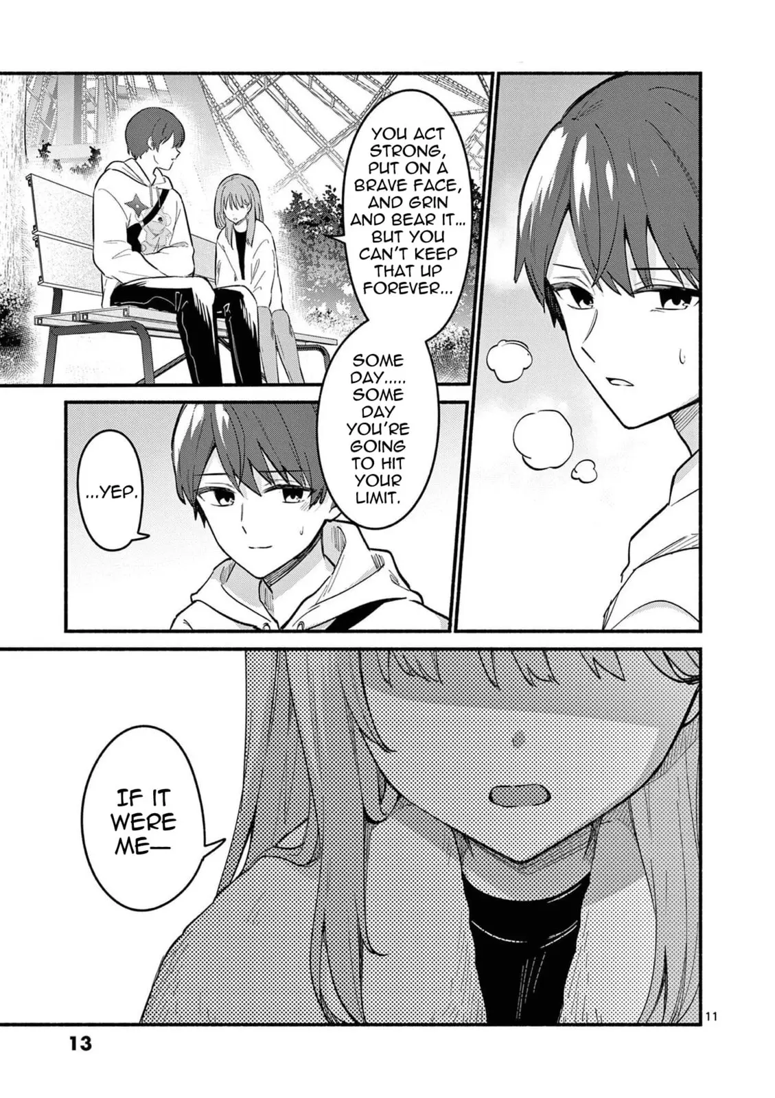 Shiotaiou no Sato-san ga Ore ni dake Amai - Chapter 78 - Page 11