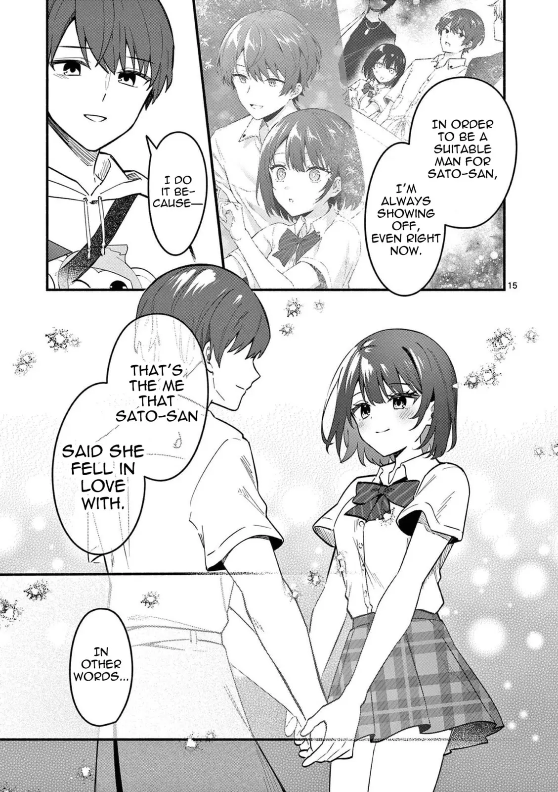 Shiotaiou no Sato-san ga Ore ni dake Amai - Chapter 78 - Page 16