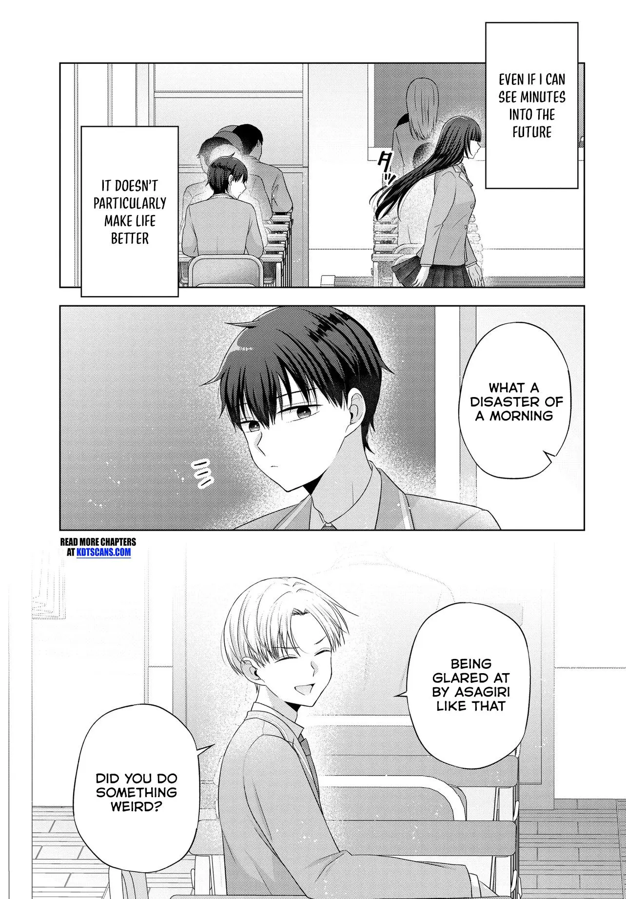Suufungo no Mirai ga Wakaru You ni Natta Kedo, Onnagokoro wa Wakaranai - Chapter 2 - Page 9