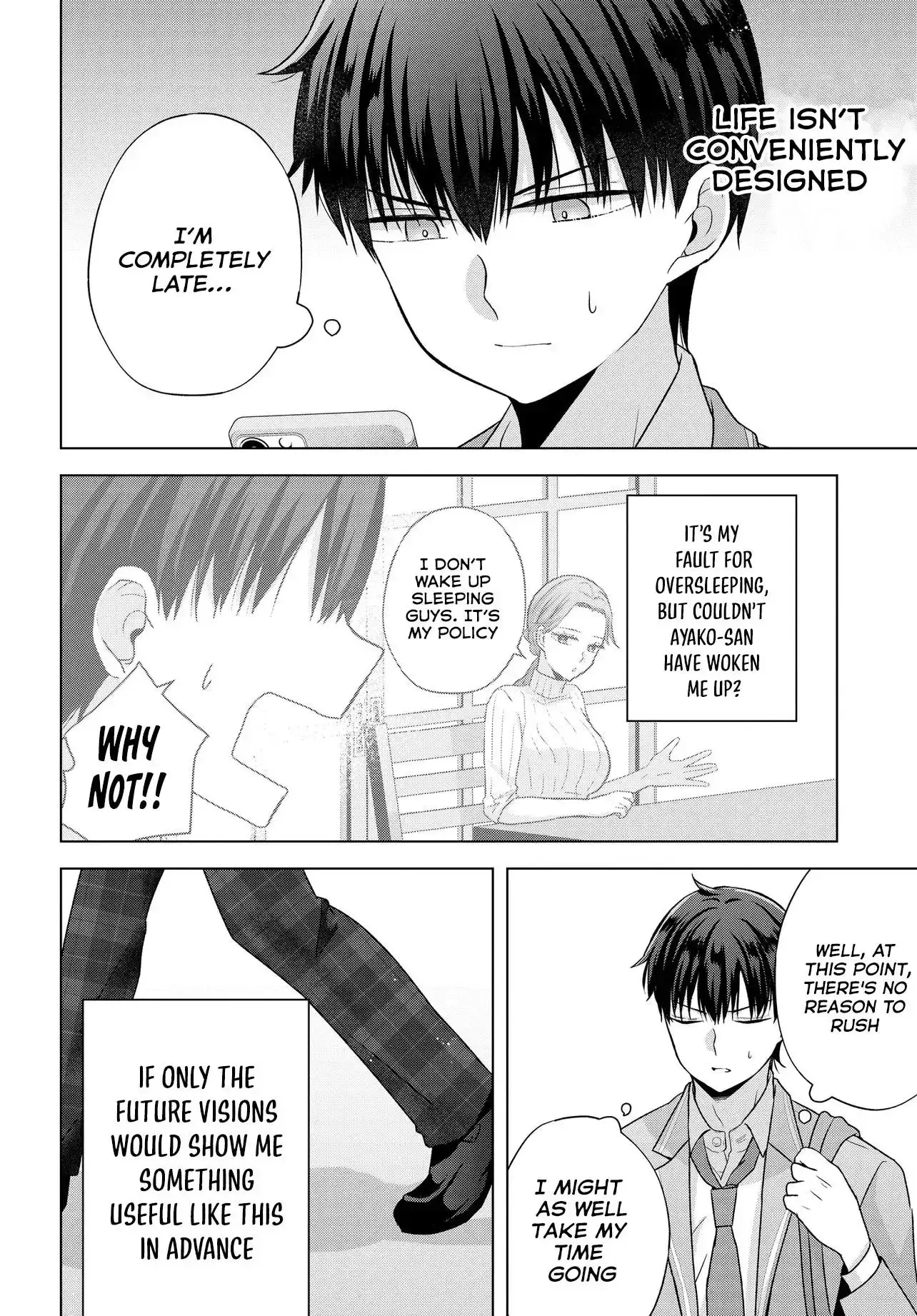 Suufungo no Mirai ga Wakaru You ni Natta Kedo, Onnagokoro wa Wakaranai - Chapter 4 - Page 2