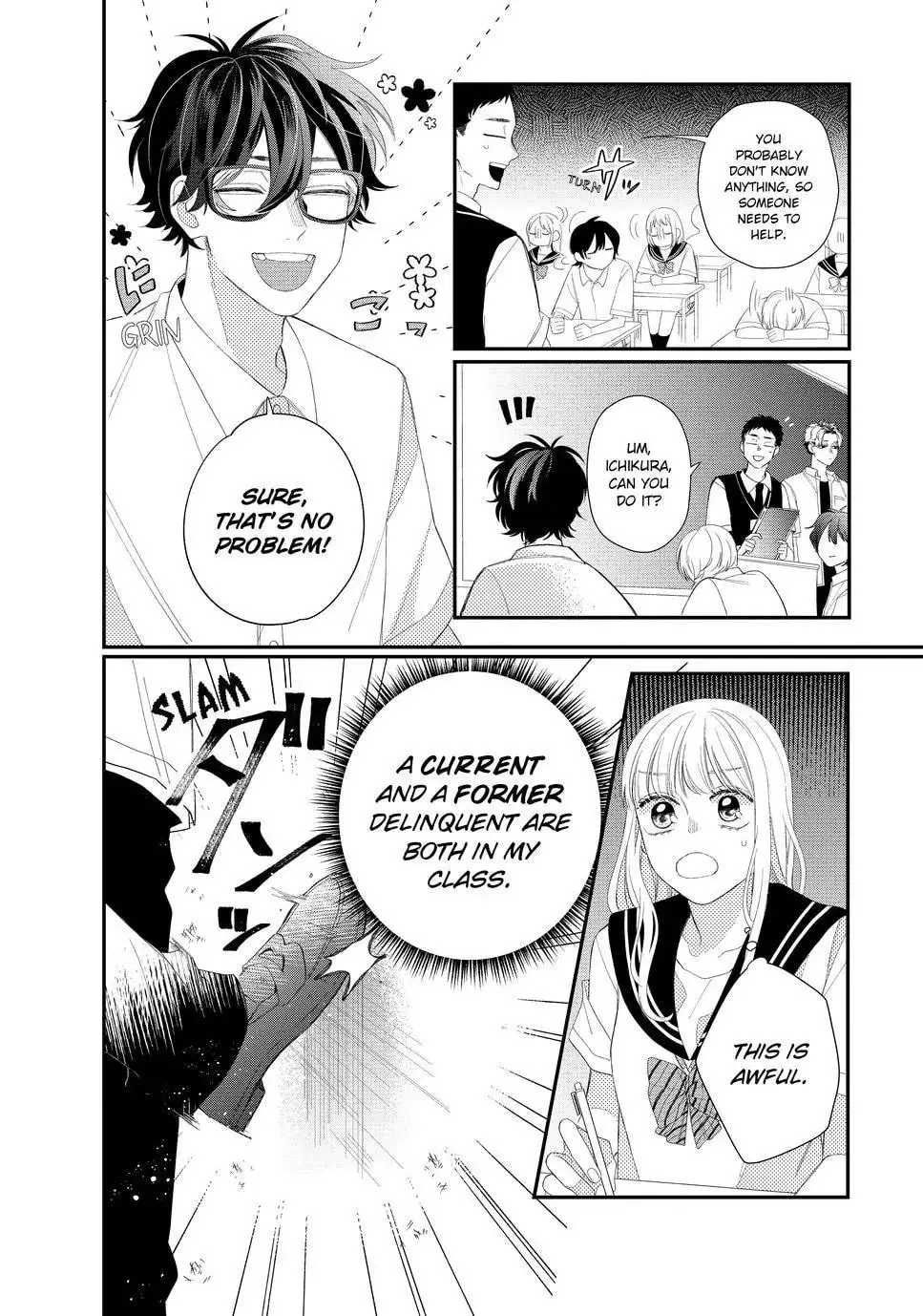 Glasses with a Chance of Delinquent - Chapter 10.1 - Page 8