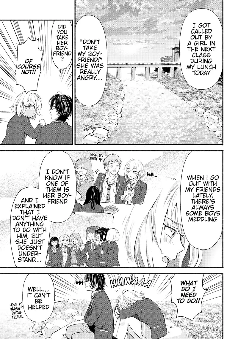 Nee, Mou Isso Tsukiacchau? Osananajimi no Bishoujo ni Tanomarete, Camo Kareshi Hajimemashita - Chapter 1 - Page 37