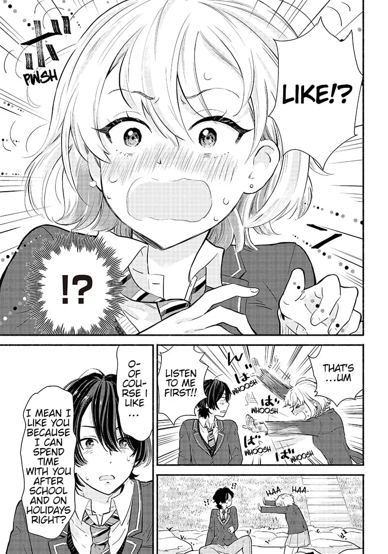 Nee, Mou Isso Tsukiacchau? Osananajimi no Bishoujo ni Tanomarete, Camo Kareshi Hajimemashita - Chapter 1 - Page 43