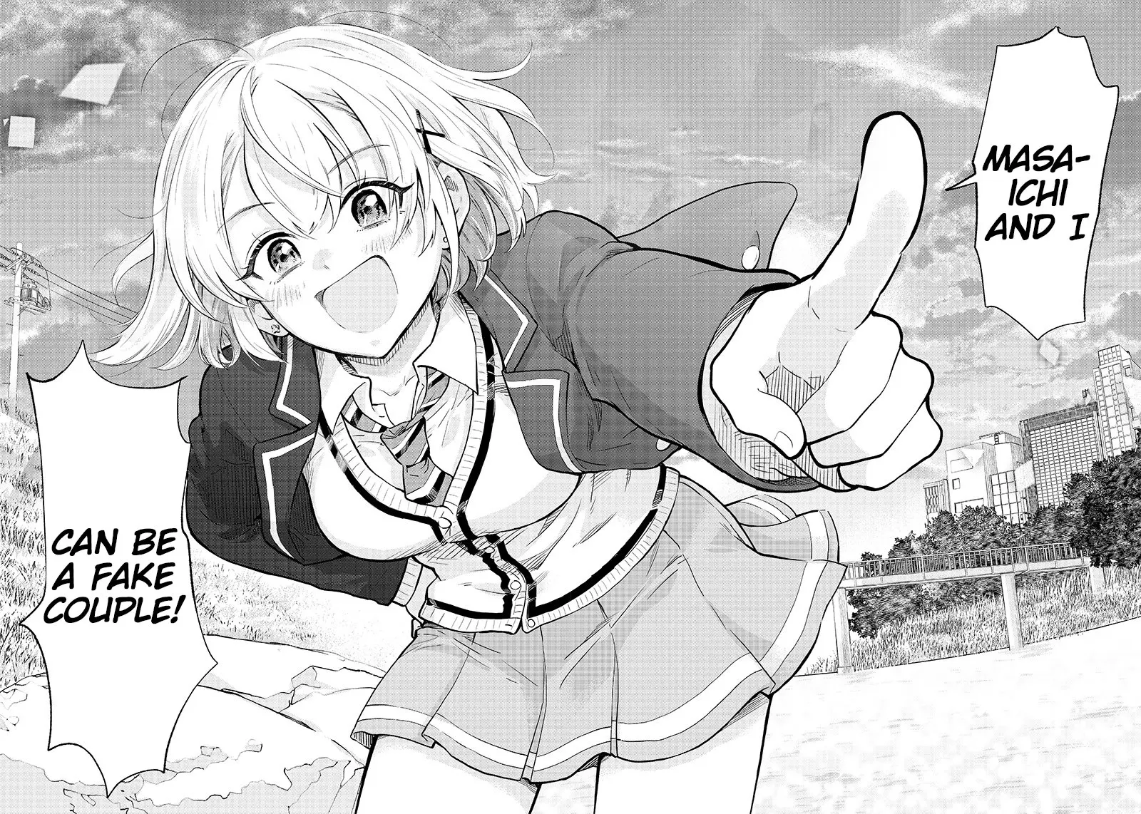 Nee, Mou Isso Tsukiacchau? Osananajimi no Bishoujo ni Tanomarete, Camo Kareshi Hajimemashita - Chapter 1 - Page 46
