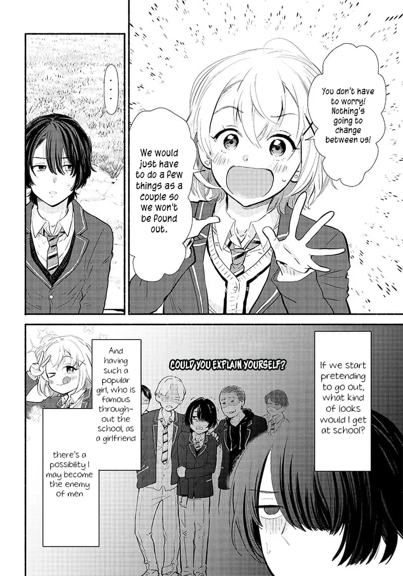 Nee, Mou Isso Tsukiacchau? Osananajimi no Bishoujo ni Tanomarete, Camo Kareshi Hajimemashita - Chapter 2 - Page 4
