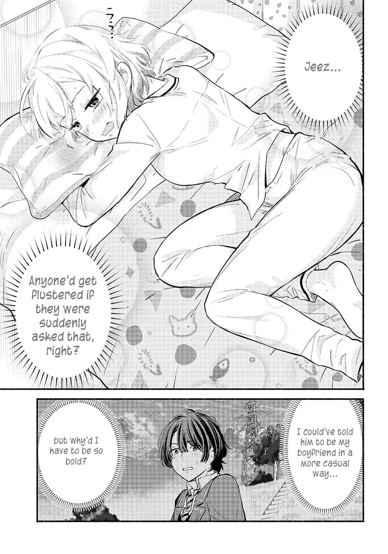 Nee, Mou Isso Tsukiacchau? Osananajimi no Bishoujo ni Tanomarete, Camo Kareshi Hajimemashita - Chapter 2 - Page 15