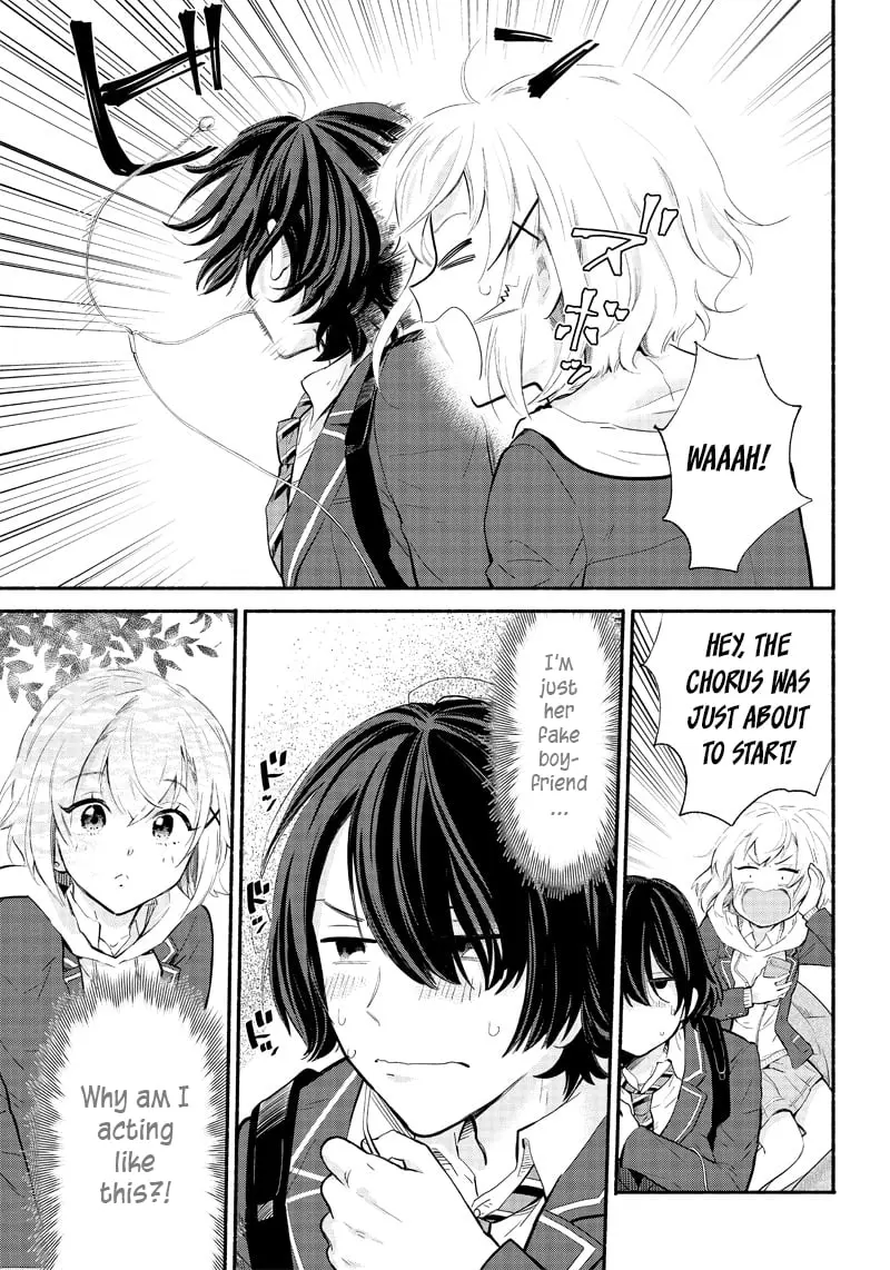 Nee, Mou Isso Tsukiacchau? Osananajimi no Bishoujo ni Tanomarete, Camo Kareshi Hajimemashita - Chapter 3 - Page 9