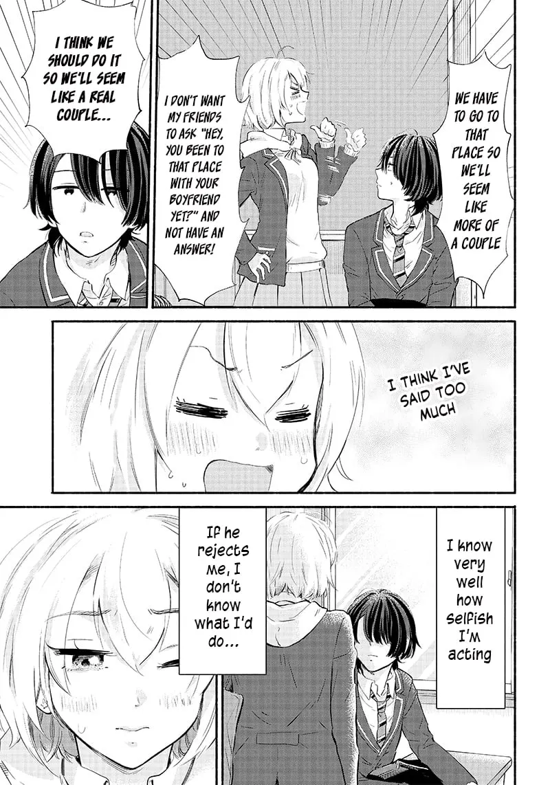 Nee, Mou Isso Tsukiacchau? Osananajimi no Bishoujo ni Tanomarete, Camo Kareshi Hajimemashita - Chapter 4 - Page 13