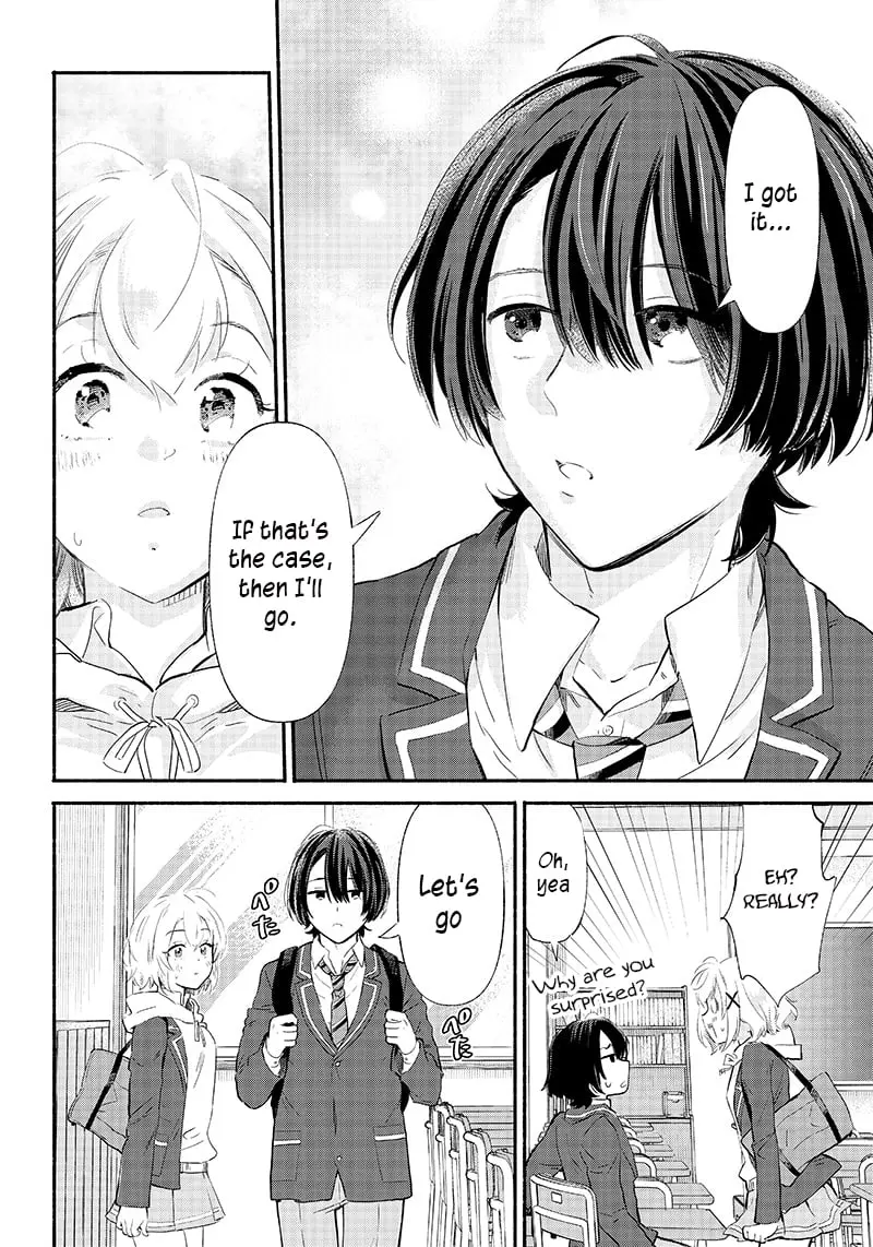 Nee, Mou Isso Tsukiacchau? Osananajimi no Bishoujo ni Tanomarete, Camo Kareshi Hajimemashita - Chapter 4 - Page 14