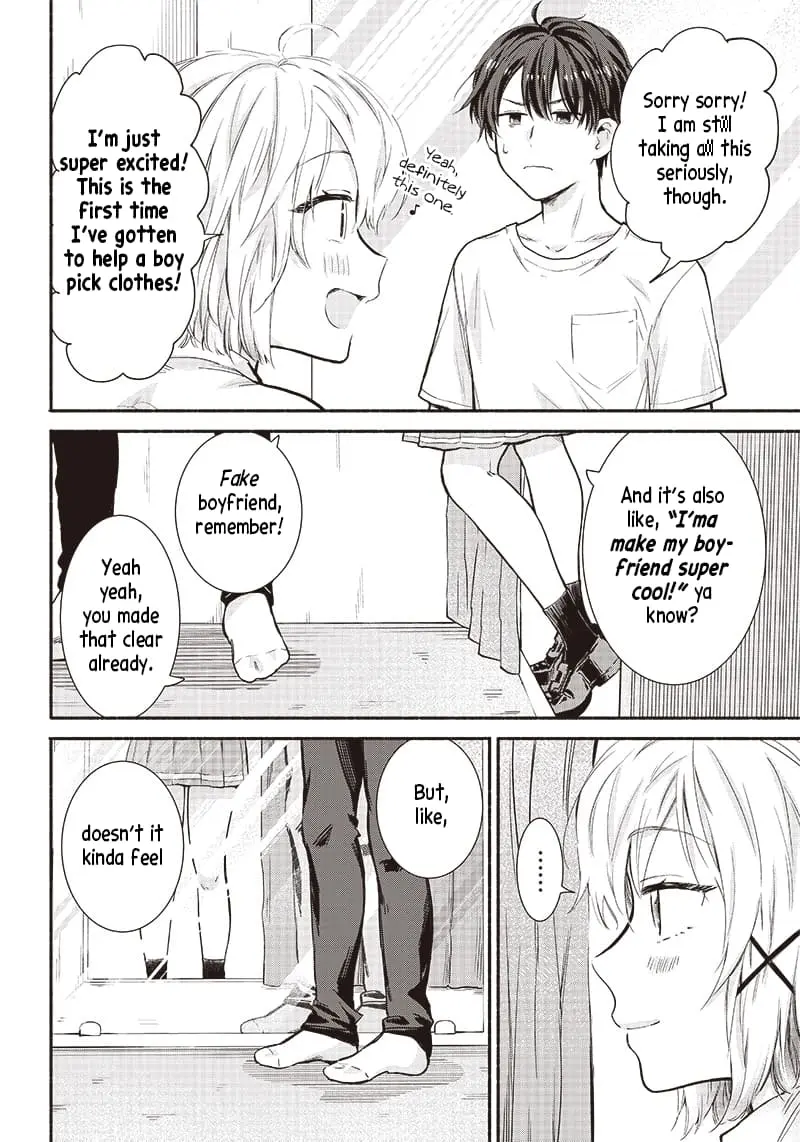 Nee, Mou Isso Tsukiacchau? Osananajimi no Bishoujo ni Tanomarete, Camo Kareshi Hajimemashita - Chapter 16 - Page 12