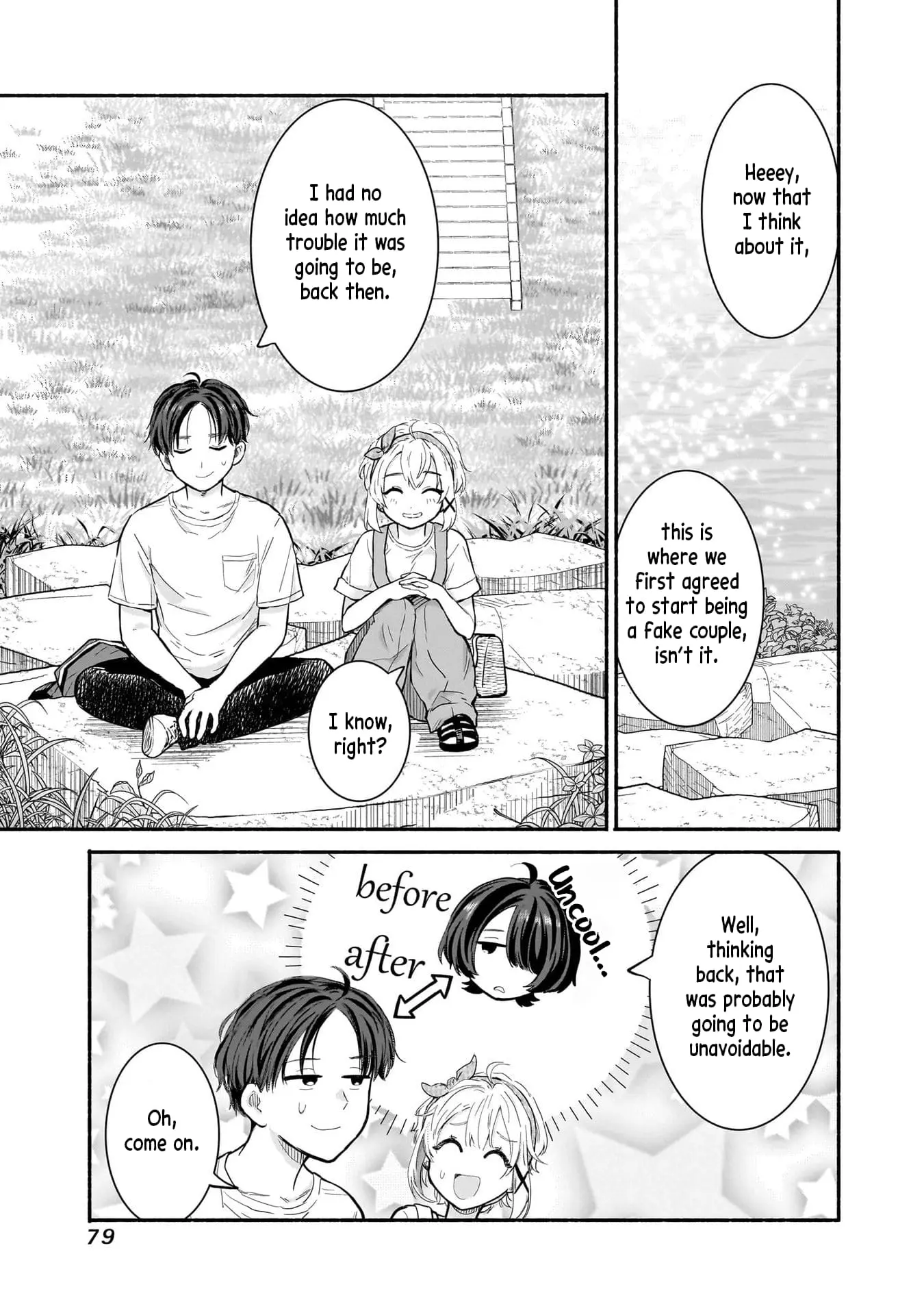Nee, Mou Isso Tsukiacchau? Osananajimi no Bishoujo ni Tanomarete, Camo Kareshi Hajimemashita - Chapter 19 - Page 11