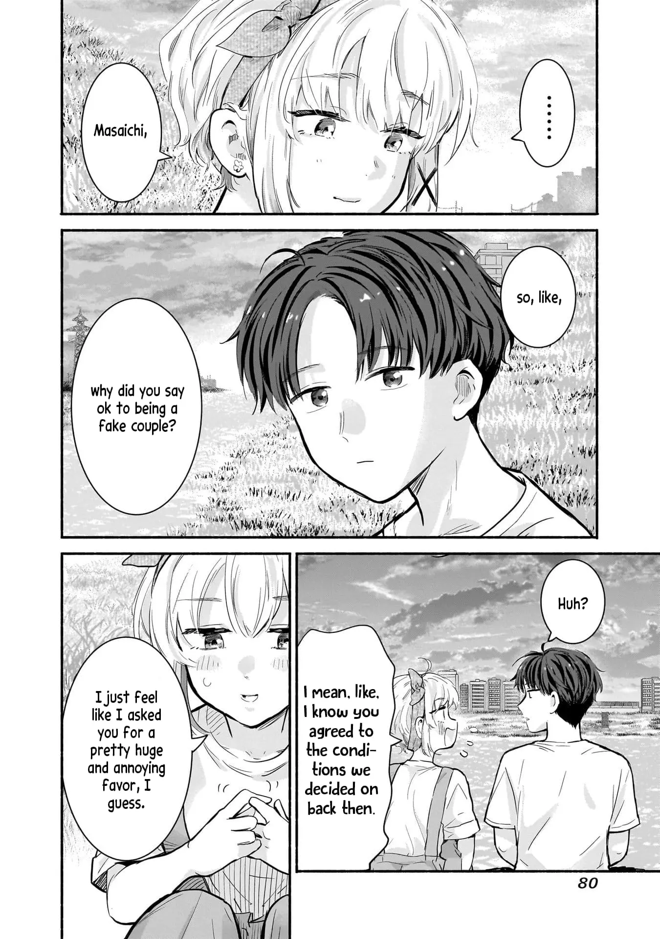 Nee, Mou Isso Tsukiacchau? Osananajimi no Bishoujo ni Tanomarete, Camo Kareshi Hajimemashita - Chapter 19 - Page 12