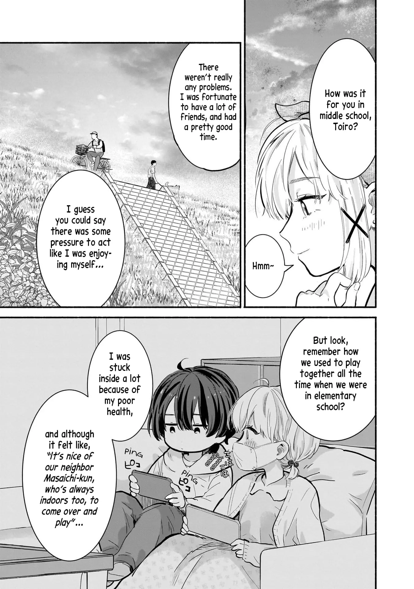Nee, Mou Isso Tsukiacchau? Osananajimi no Bishoujo ni Tanomarete, Camo Kareshi Hajimemashita - Chapter 19 - Page 17