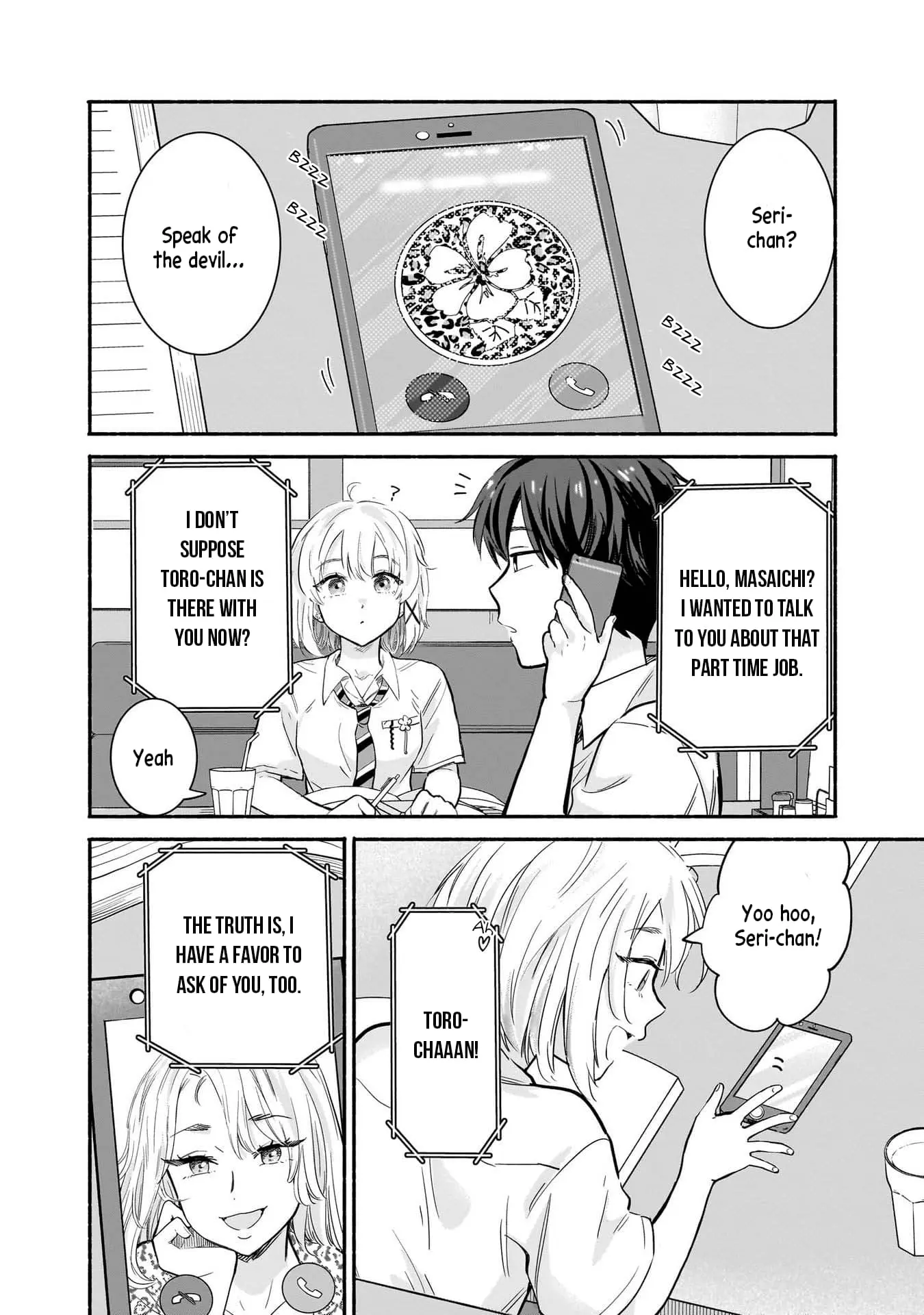 Nee, Mou Isso Tsukiacchau? Osananajimi no Bishoujo ni Tanomarete, Camo Kareshi Hajimemashita - Chapter 23 - Page 14
