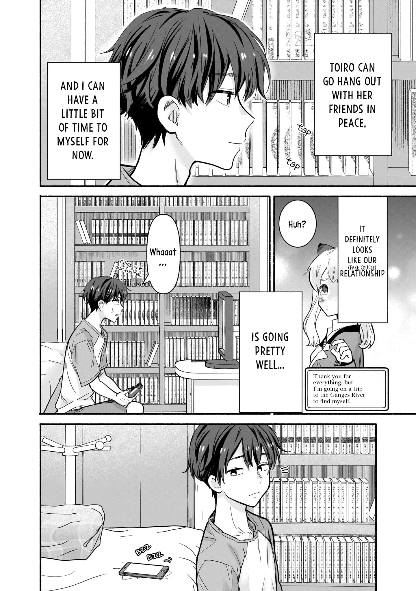 Nee, Mou Isso Tsukiacchau? Osananajimi no Bishoujo ni Tanomarete, Camo Kareshi Hajimemashita - Chapter 24 - Page 6