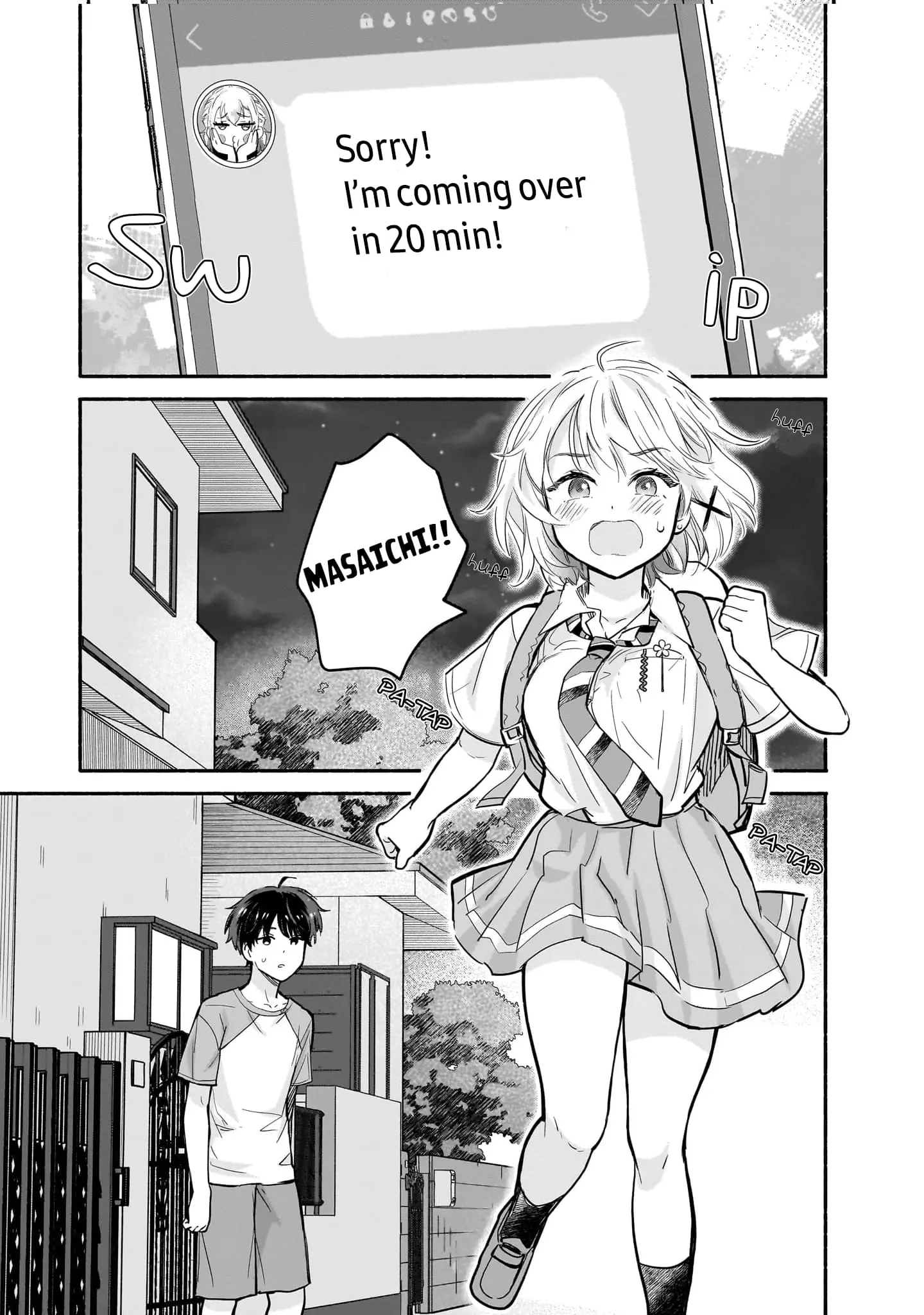 Nee, Mou Isso Tsukiacchau? Osananajimi no Bishoujo ni Tanomarete, Camo Kareshi Hajimemashita - Chapter 24 - Page 9