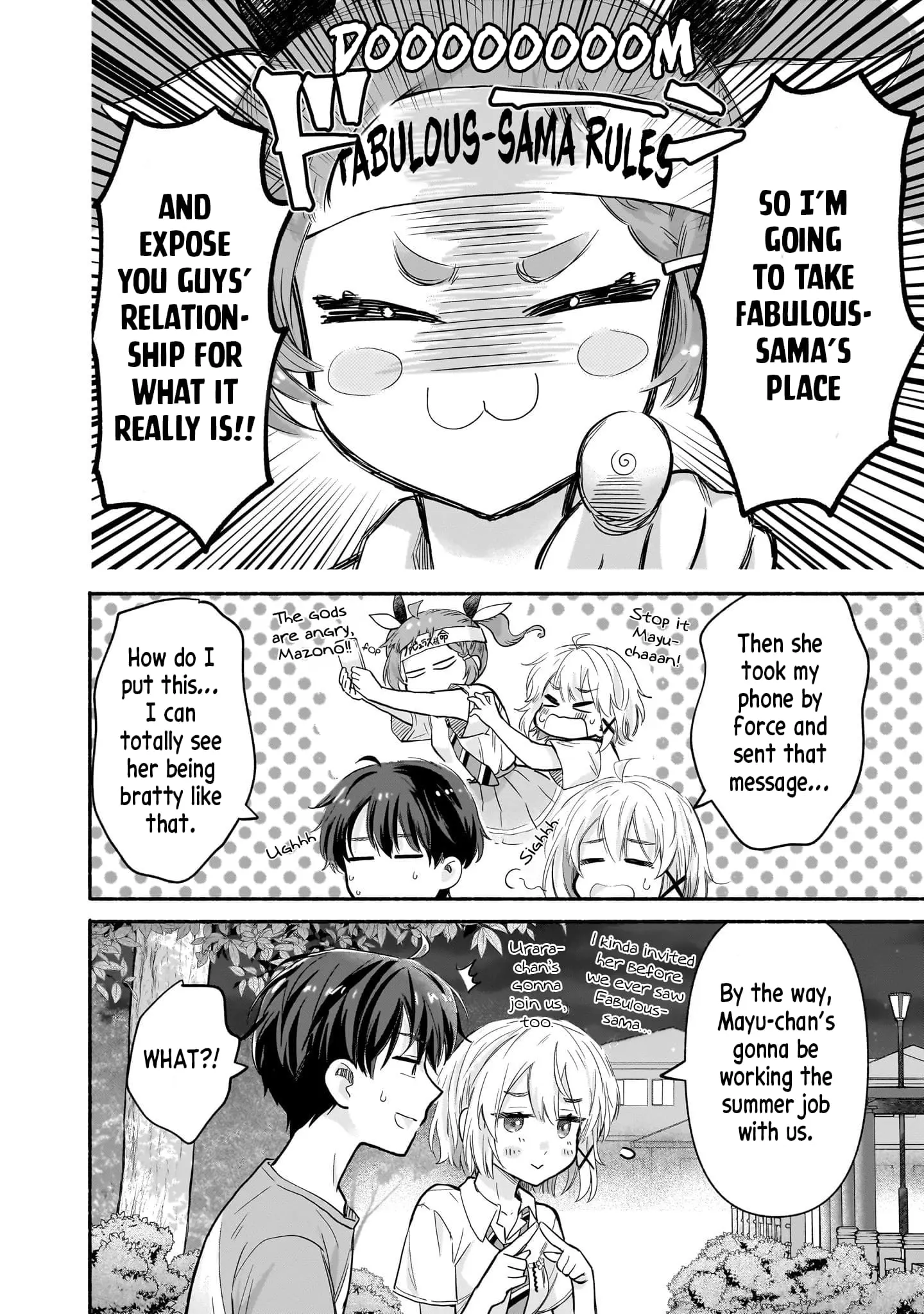 Nee, Mou Isso Tsukiacchau? Osananajimi no Bishoujo ni Tanomarete, Camo Kareshi Hajimemashita - Chapter 24 - Page 14