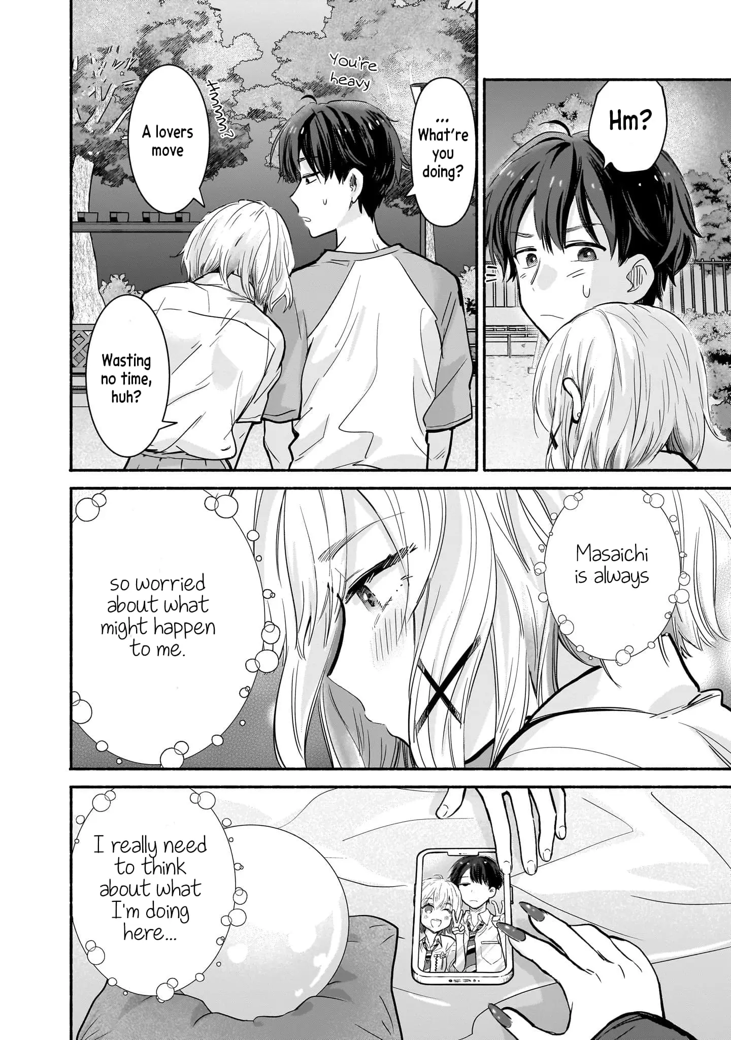 Nee, Mou Isso Tsukiacchau? Osananajimi no Bishoujo ni Tanomarete, Camo Kareshi Hajimemashita - Chapter 24 - Page 18