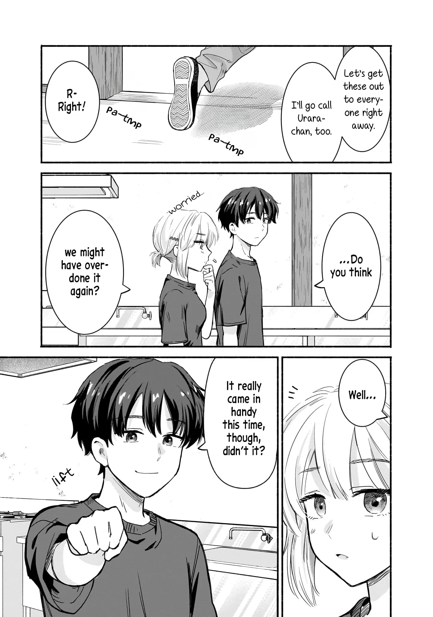 Nee, Mou Isso Tsukiacchau? Osananajimi no Bishoujo ni Tanomarete, Camo Kareshi Hajimemashita - Chapter 29 - Page 23